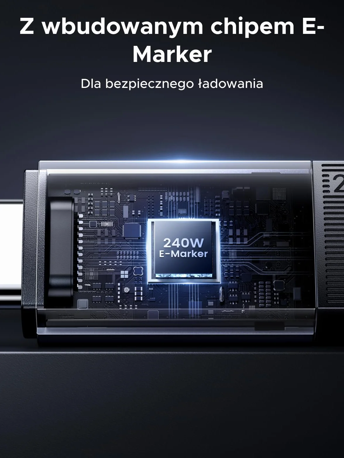 UGREEN 40 Gbps USB-C kabel z szybkim ładowaniem 240W, przesył 4K | Dla iPhone 17/16, MacBook, iPad, Galaxy S26, Steam Deck, monitory, stacje dokujące i urządzenia USB‑C. (40 Gbps 1M)