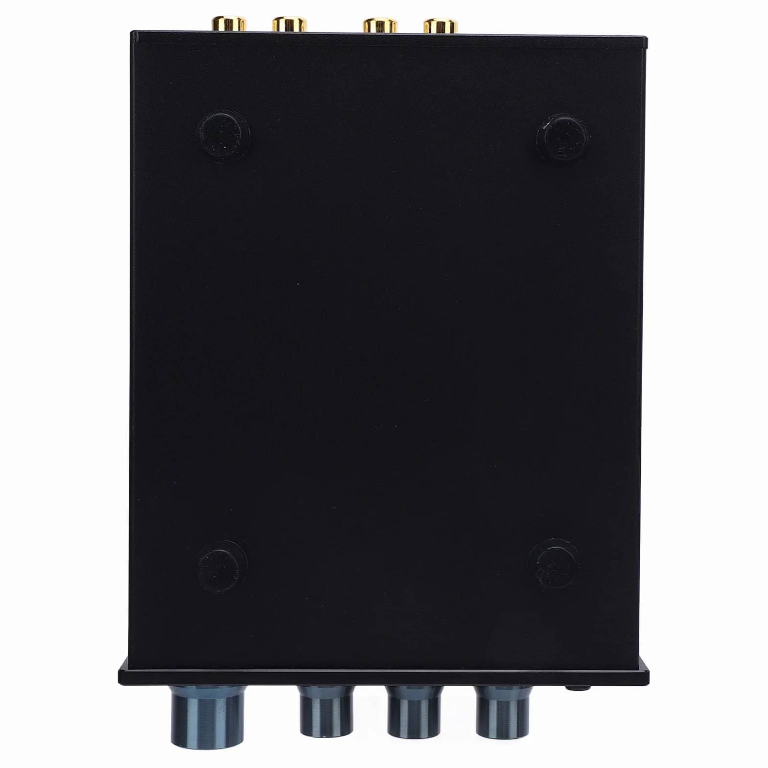 Generic Przedwzmacniacz Gramofonowy z lampą próżniową, Stereofoniczny Wzmacniacz Słuchawkowy HiFi z Niskim Poziomem Szumów Uziemienia i Wymiennymi Lampami, do Domowego Sprzętu i (wtyczka UE)