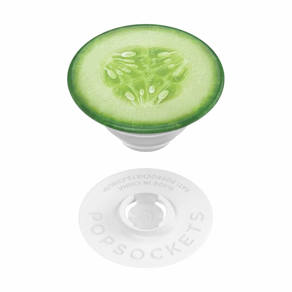 PopSockets Samoprzylepny Grip do Telefonu, Uchwyt, Podstawka do Telefonu, Fruit - Cuke