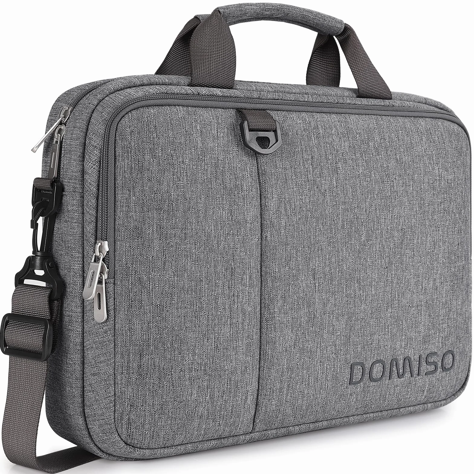 DOMISO Torba na laptopa 15,6" wodoszczelna, szara