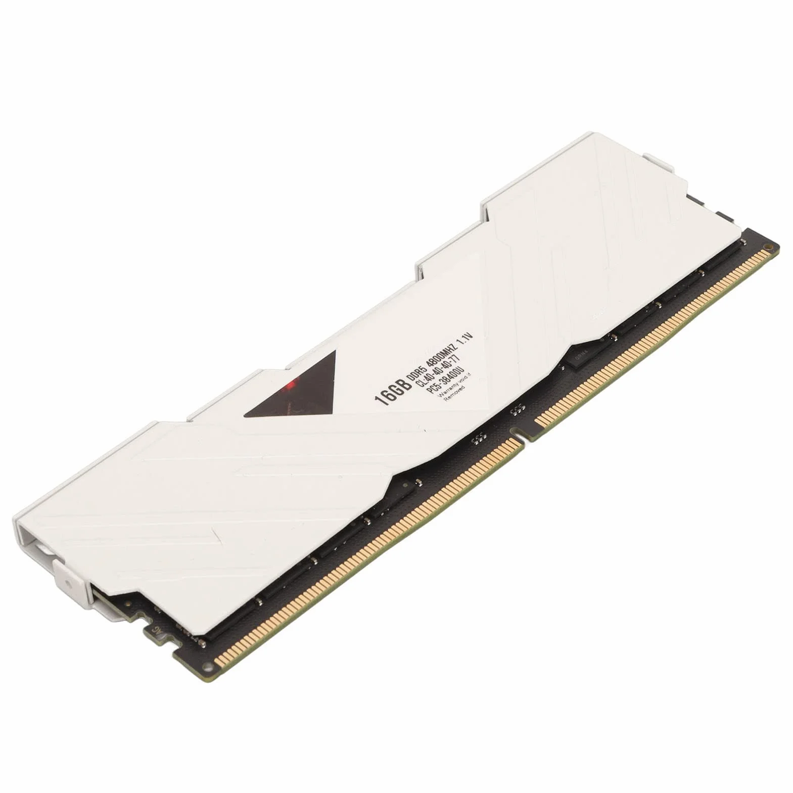 Generic 16 GB Pamięci DDR5 4800 MHz Plug and Play do Laptopa PC, Metalowa Obudowa Efektywne Odprowadzanie Ciepła, do Płyt Głównych DDR5 (WHITE)