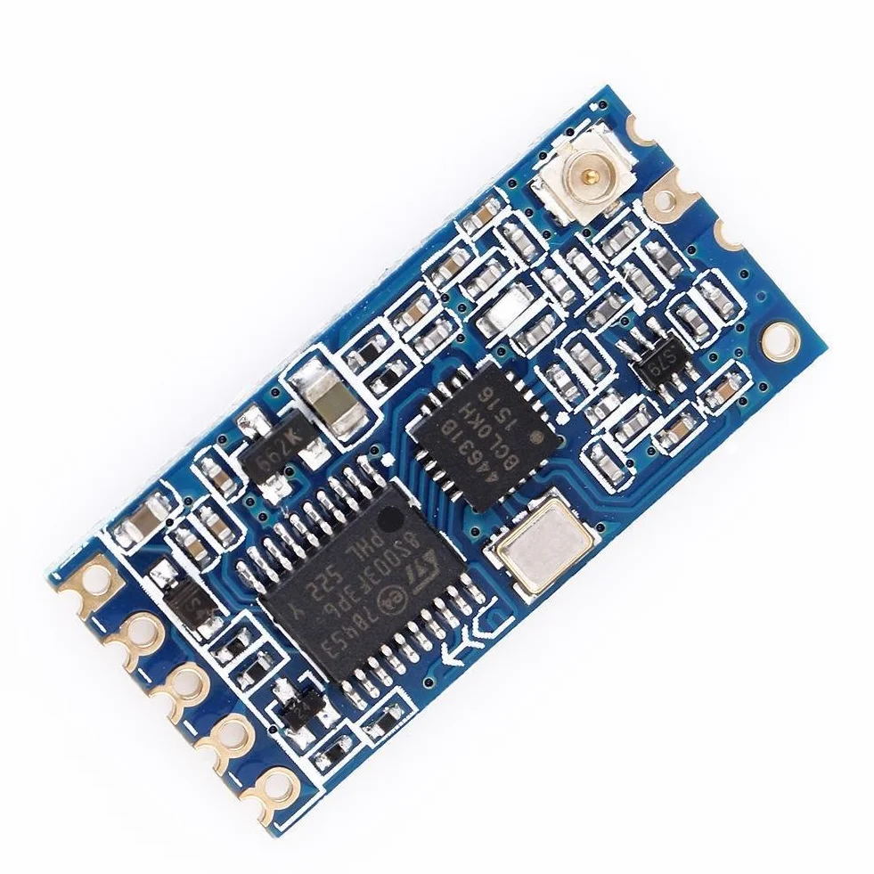 HC-12 433 Mhz SI4463 Bezprzewodowy nadajnik/odbiornik komunikacji danych port szeregowy na długich dystansach 1000 m zastępuje Bluetooth z anteną sprężynową