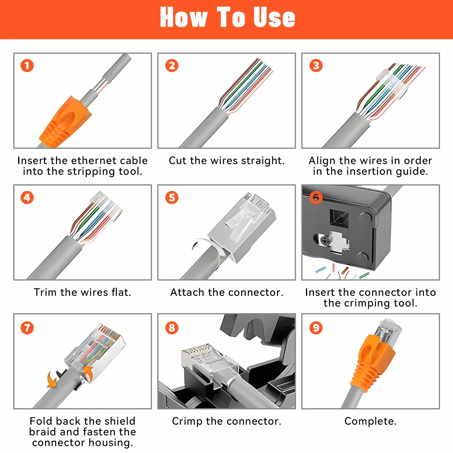 25 szt. wtyków RJ45 CAT 7 CAT 6A, wtyczka sieciowa cat7 ze wspomaganiem nawlekania i ochroną przed zagięciem, wtyczka lan do kabla AWG23 POE, wtyczka modułowa Cat7 wtyczka zaciskowa do przełączników