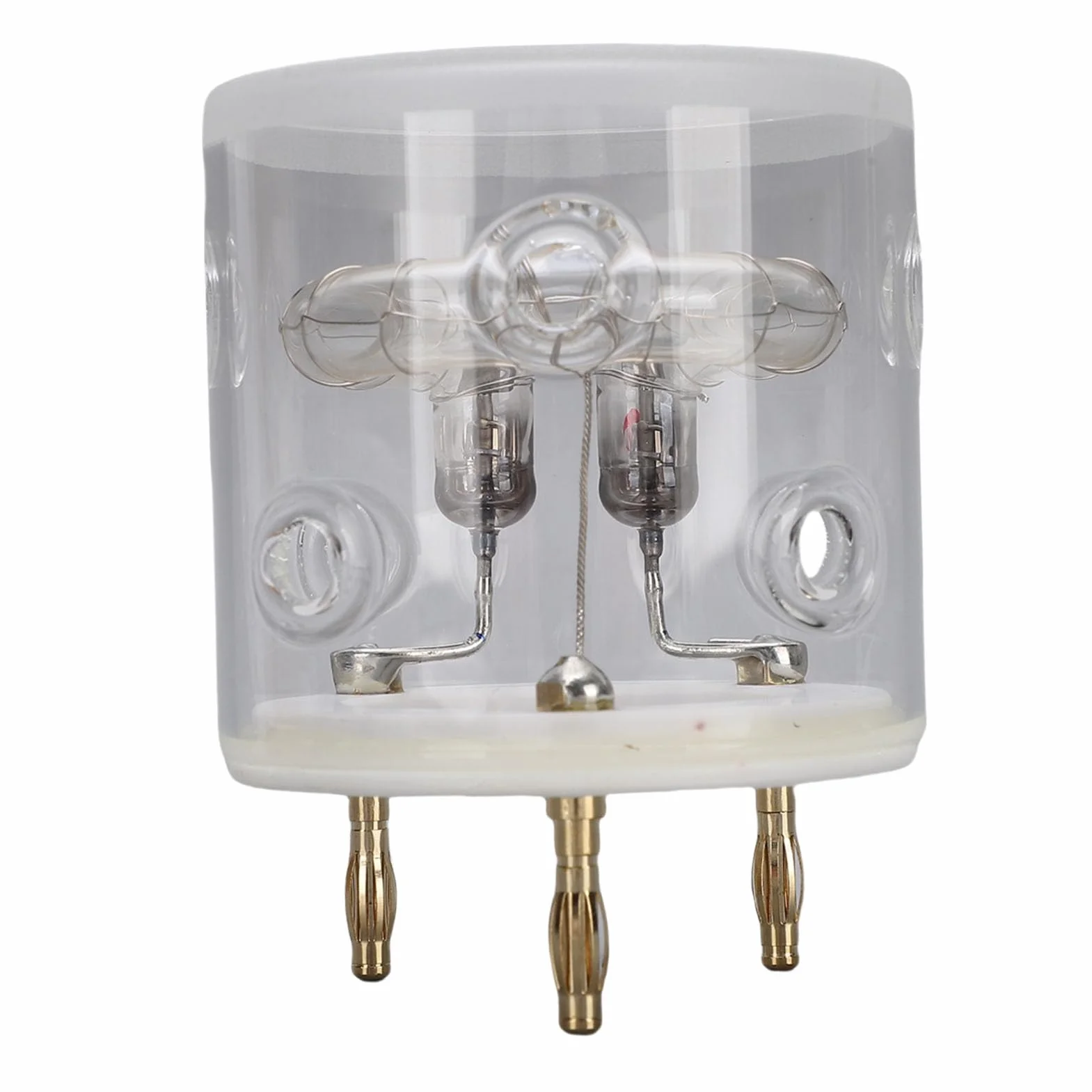 Zamiennik Lampy Błyskowej AD600 600 W, Goła żarówka do Fotografii Plenerowej, Szklane światło Stroboskopowe z Szybkim Błyskiem, Kompatybilna, Goła żarówka Błyskowa dla Profesjonalnych Strzelców