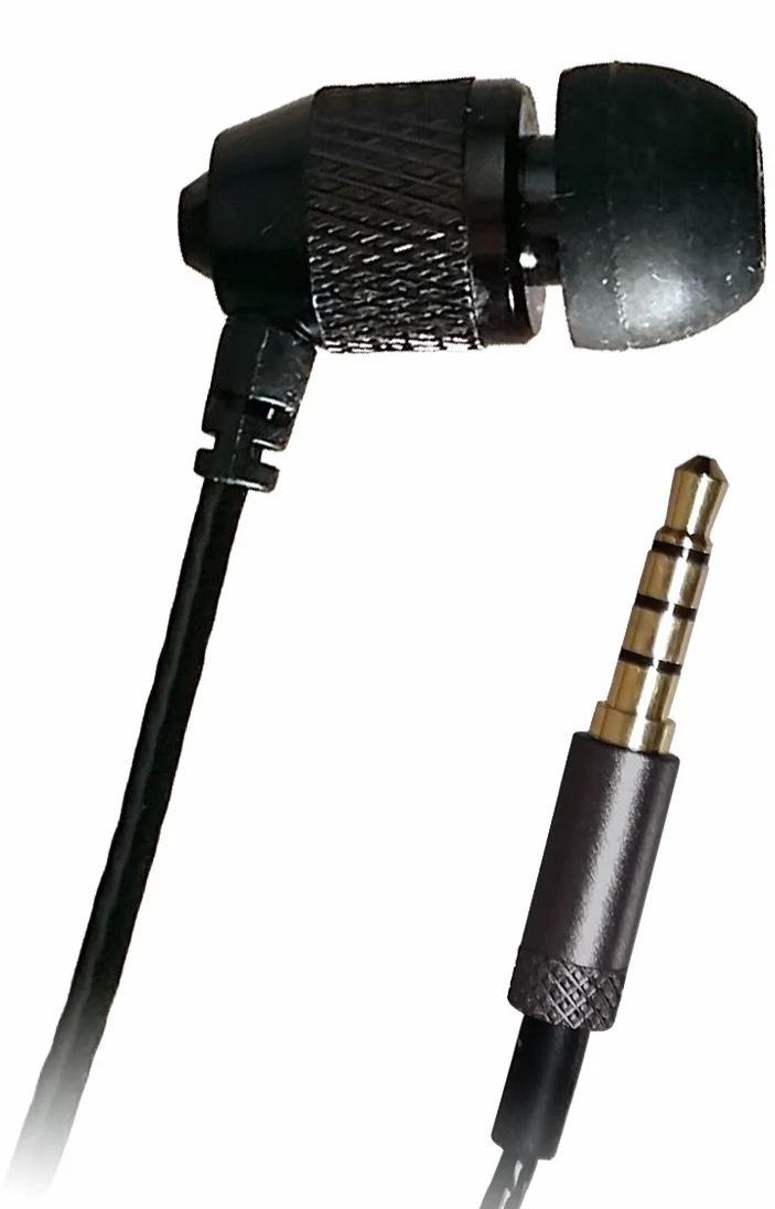 Far End Gear Short Buds 38 cm przewód pojedynczy douszny stereo-to-mono słuchawki douszne do odtwarzaczy muzyki typu clip-on
