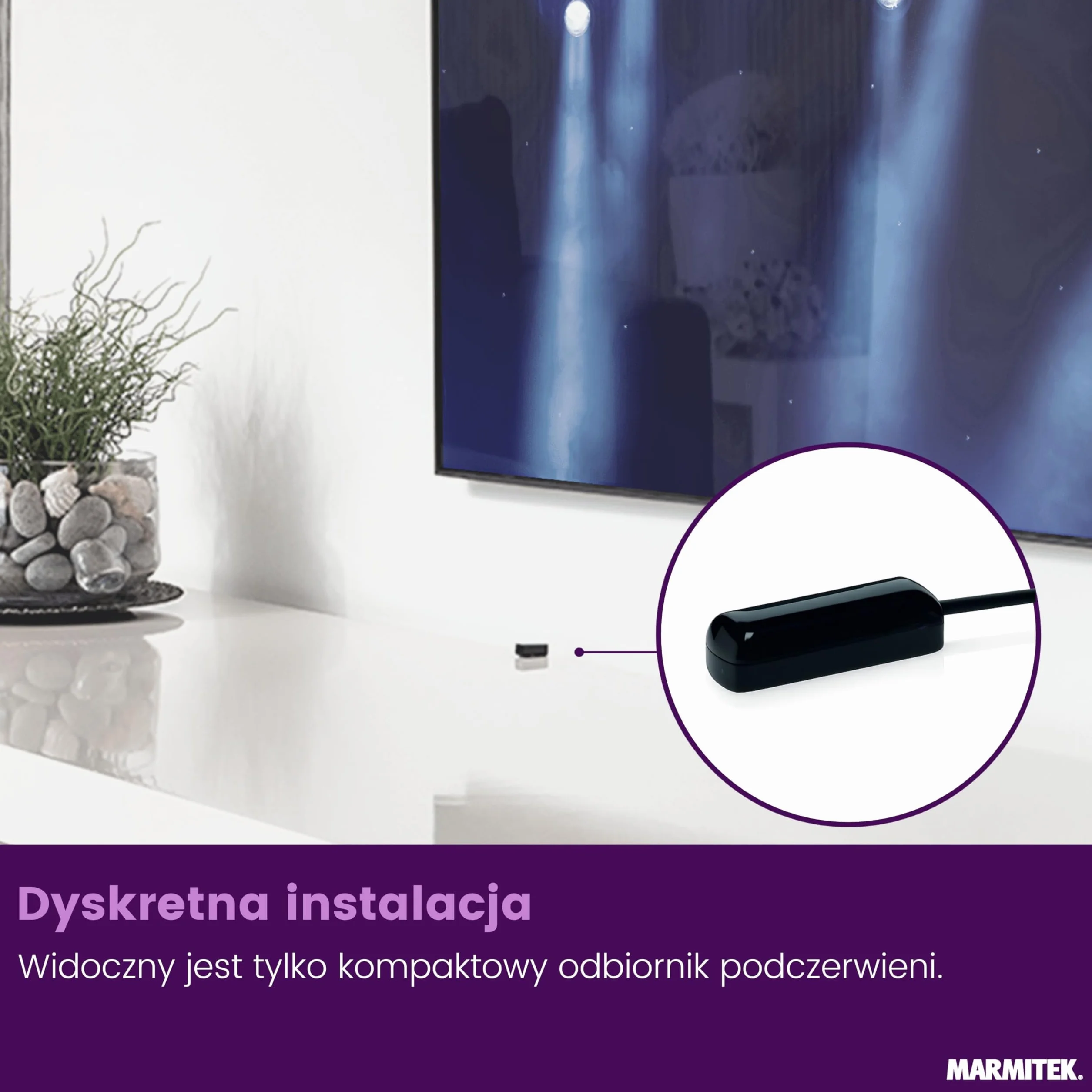 Przedłużacz podczerwieni 300 m Marmitek IR Control 10 XTRA - repeater IR przez kabel sieciowy UTP CAT5 CAT6 - profesjonalne rozwiązanie prosumer do instalacji AV