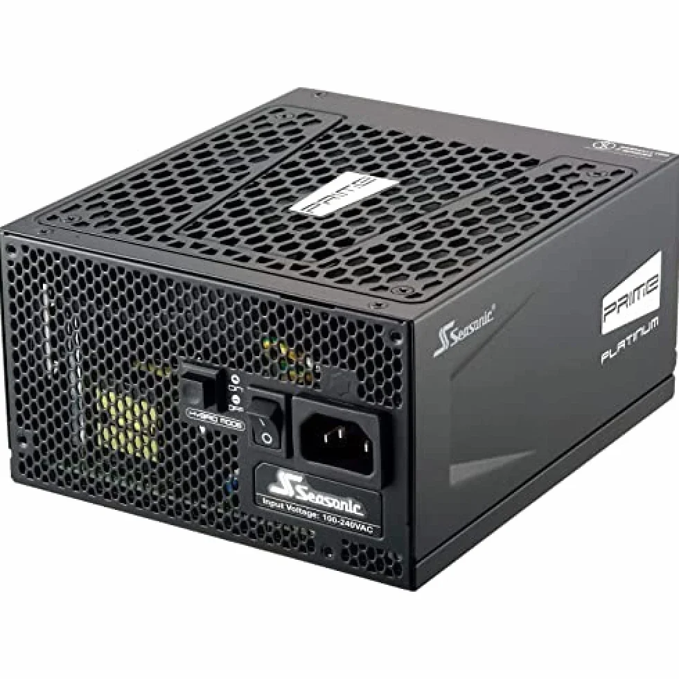Seasonic Prime Ultra Platinum 1300W (80+Platinum, ATX 12V) Power Supply for Computer/Gaming PC's, 6x PCIe, Cable Management