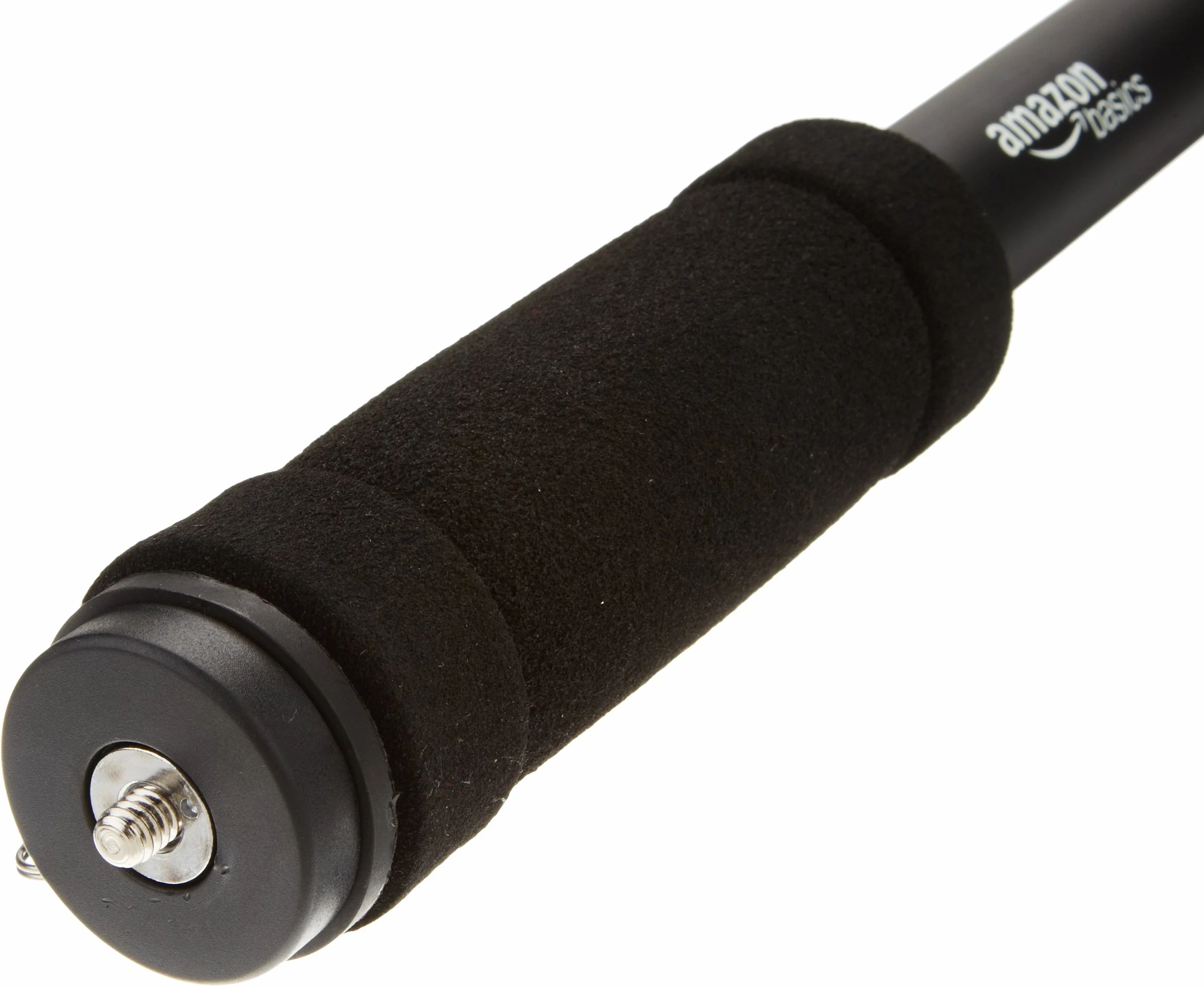 Amazon Basics lekki, przenośny, wysuwany monopod do aparatu i fotografii o długości od 54 do 170 cm, aluminium, teleskopowy, czarny
