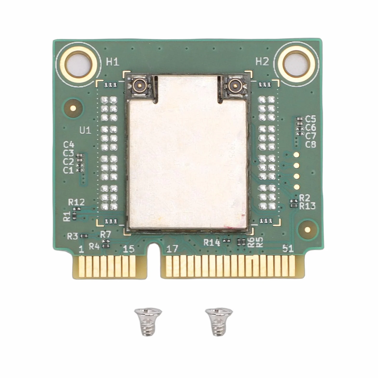 MT7925 Karta Bezprzewodowa WiFi 7 Mini PCIe, Trójzakresowa Karta Sieciowa 5400 Mbps z Bluetooth 5.3, WPA4, OFDMA MU MIMO, do Laptopa z Systemem 10/11