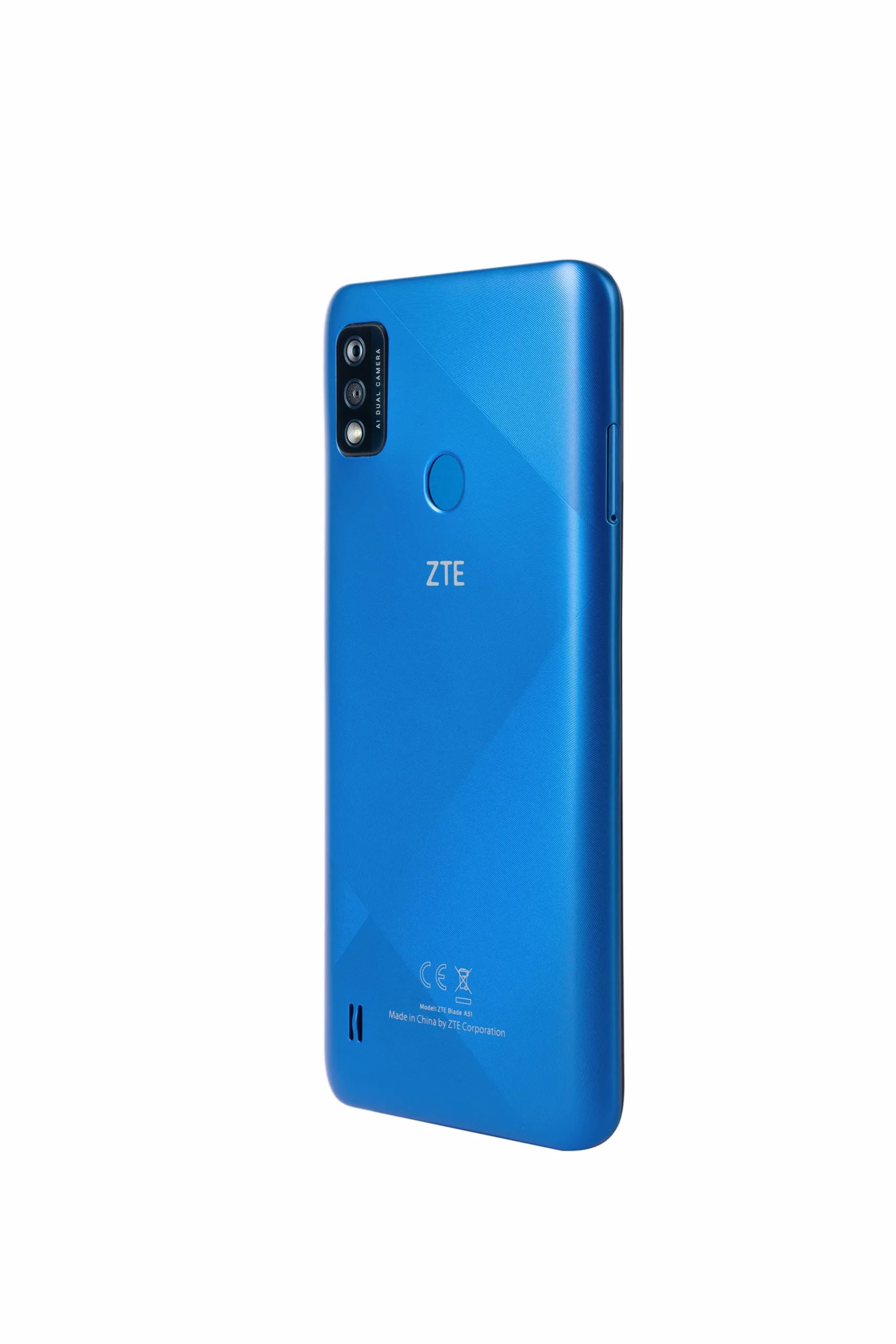 ZTE Blade A51 smartfon 6,52 cala HD + ekran, 13 MP + 2 MP Dual Camera, 2 GB + 32 GB pamięci, niebieski kolor.