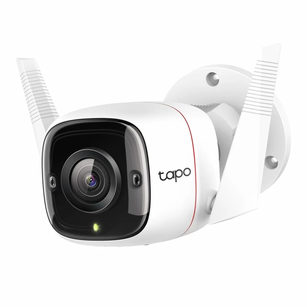 TP-Link Tapo C310P2 | Zestaw 2 kamer zewnętrznych Wi-Fi 3MP | Tryb nocny | Detekcja ruchu | Obsługa PoE i microSD | Kompatybilne z Alexa i Google Home