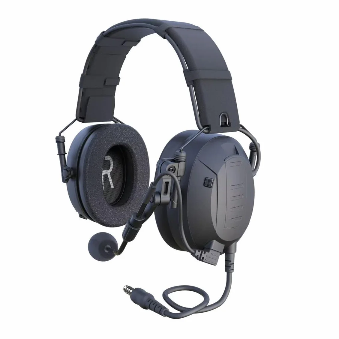 Entry-Level Walkie Talkie Elektronika Nauszniki Komunikacja PTT Ochrona słuchu Redukcja szumów Wygodny zestaw słuchawkowy Radio Komunikacja Słuchawki do Airsoft Shooting Paintball MilSim UTV