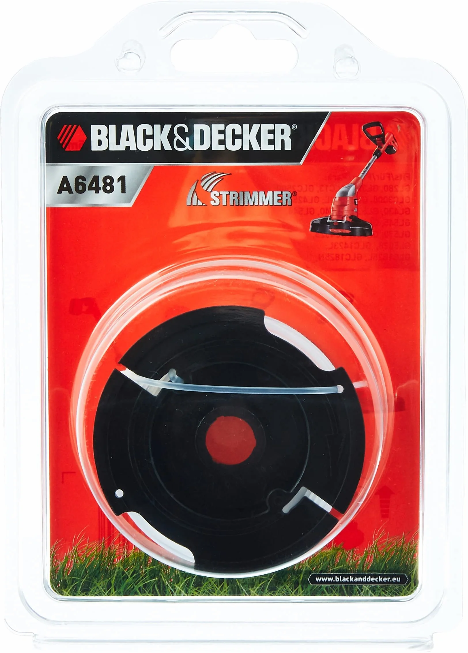 BLACK+DECKER Automatyczna Szpula Żyłki do Podkaszarki 10 m 1,5 mm