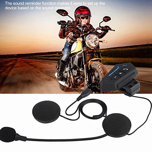 Zestaw słuchawkowy do kasku Gorgeri, 1 para Zestaw słuchawkowy Bluetooth do kasku motocyklowego Słuchawki Głośniki Połączenia głośnomówiące Zasięg transmisji 20-30M