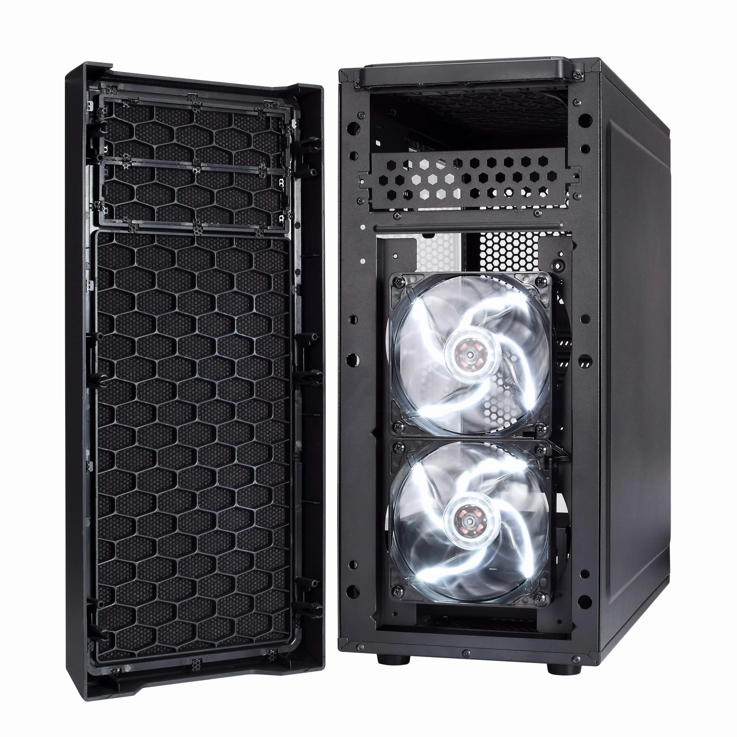 Fractal Design Focus G FD-CA-FOC-BK-W Obudowa Komputerowa, Czarny, 46.4 x 20.5 x 44.4 cm