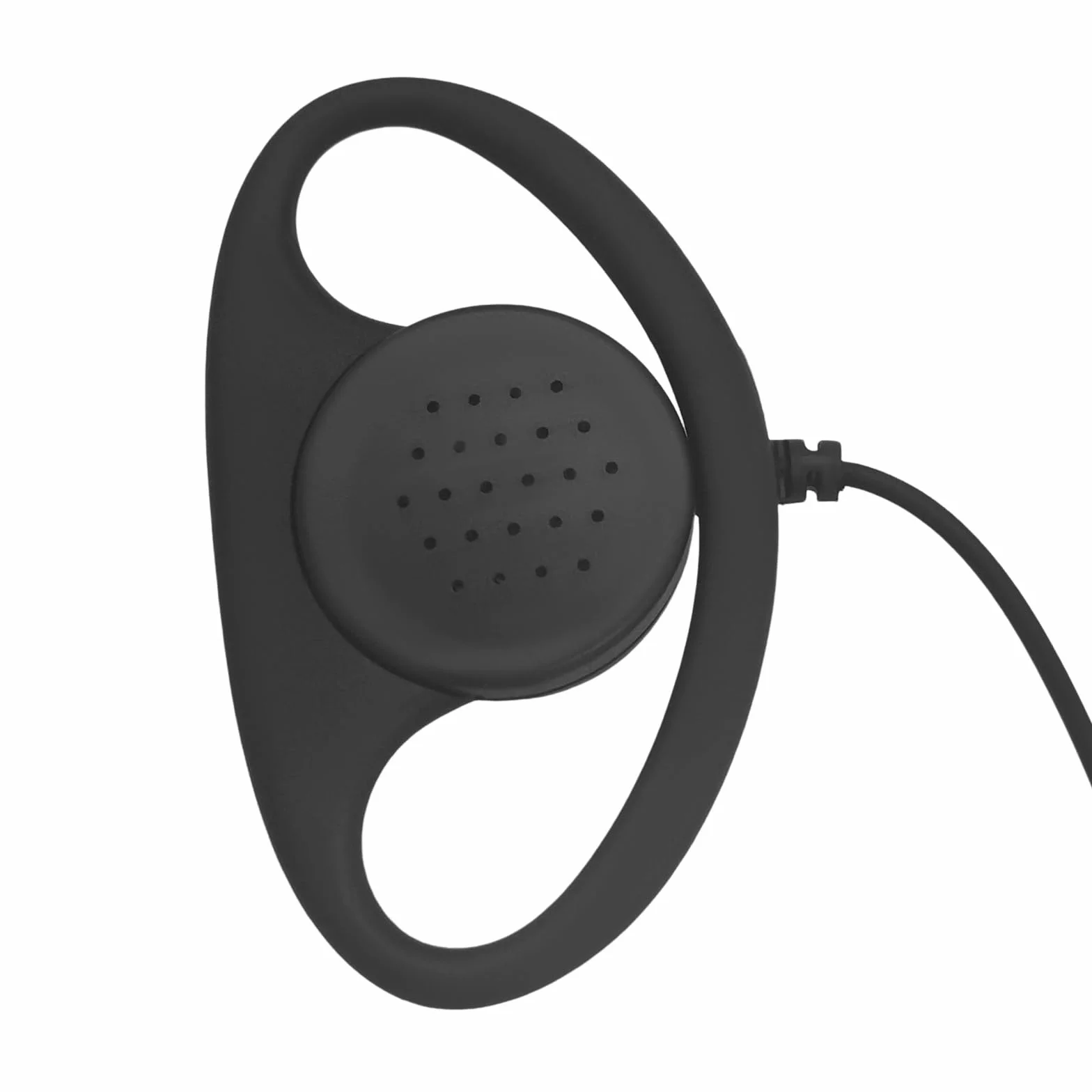 YZYPYM 2-pinowy dwukierunkowy radiowy zestaw słuchawkowy słuchawki z mikrofonem PTT do Kenwood Baofeng Retevis Samcom uv-5r uv5r uv82 rt68 rt22s rt21 rt27 rt19 h777 h-777s retc 15 (pierścień pętelkowy