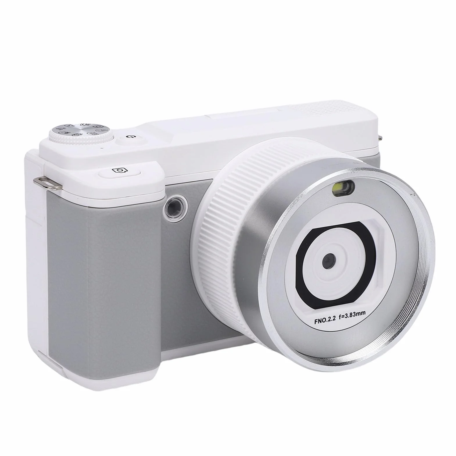 Aparat Cyfrowy 80 MP z Ekranem Obracanym o 180°, Zoomem 18X, Wi-Fi, lampą błyskową, rozdzielczością 80 MP do Krajobrazów i Portretów z Filtrami, baterią litową, 3,0-calowym