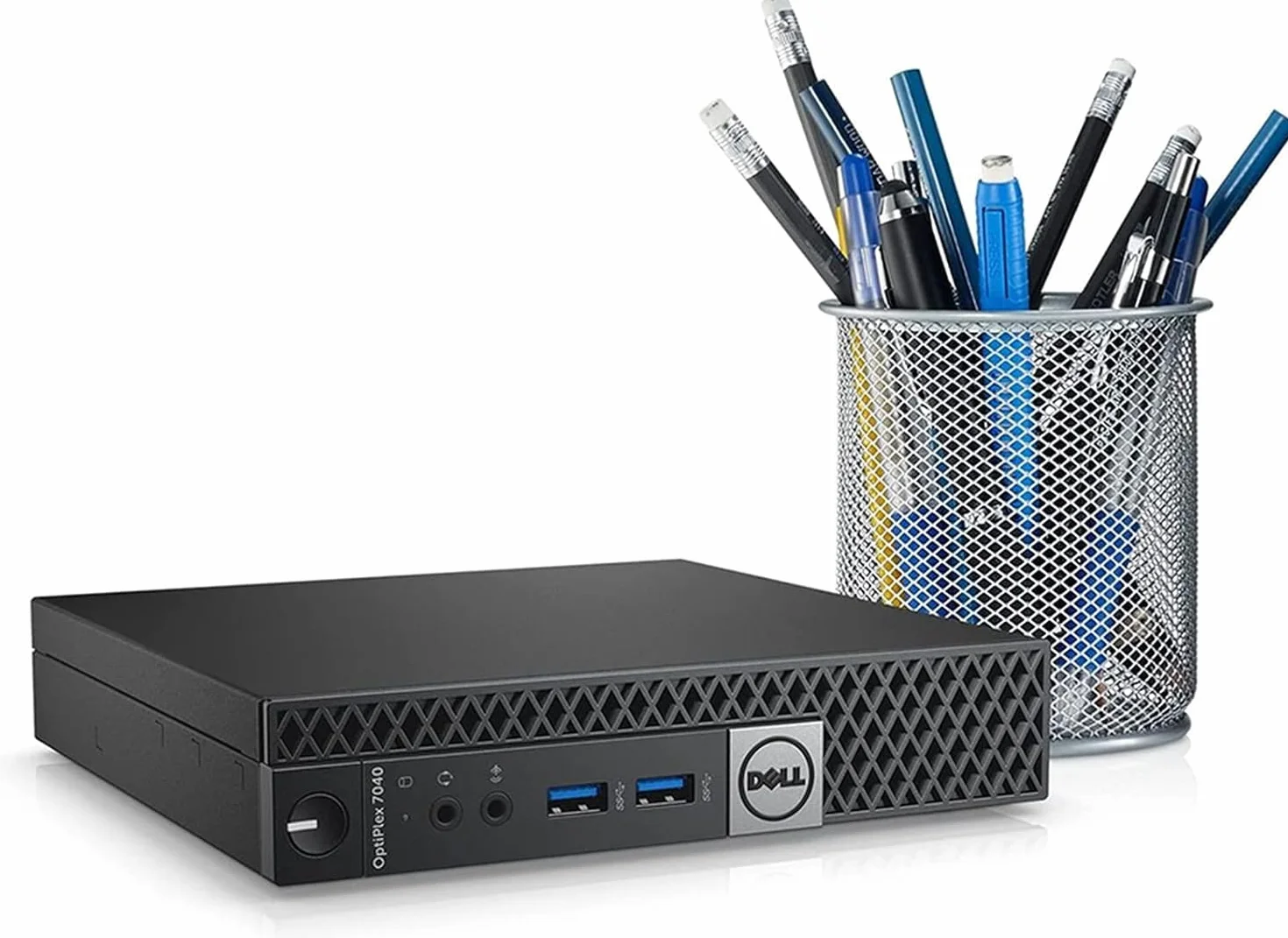 Dell Optiplex 7040 Mini Komputer stacjonarny Intel Core i5-6400T RAM 8GB DDR4 SSD 240 GB USB 3.2 Gen 1 Pro (odnowiony) (bez urządzeń peryferyjnych)