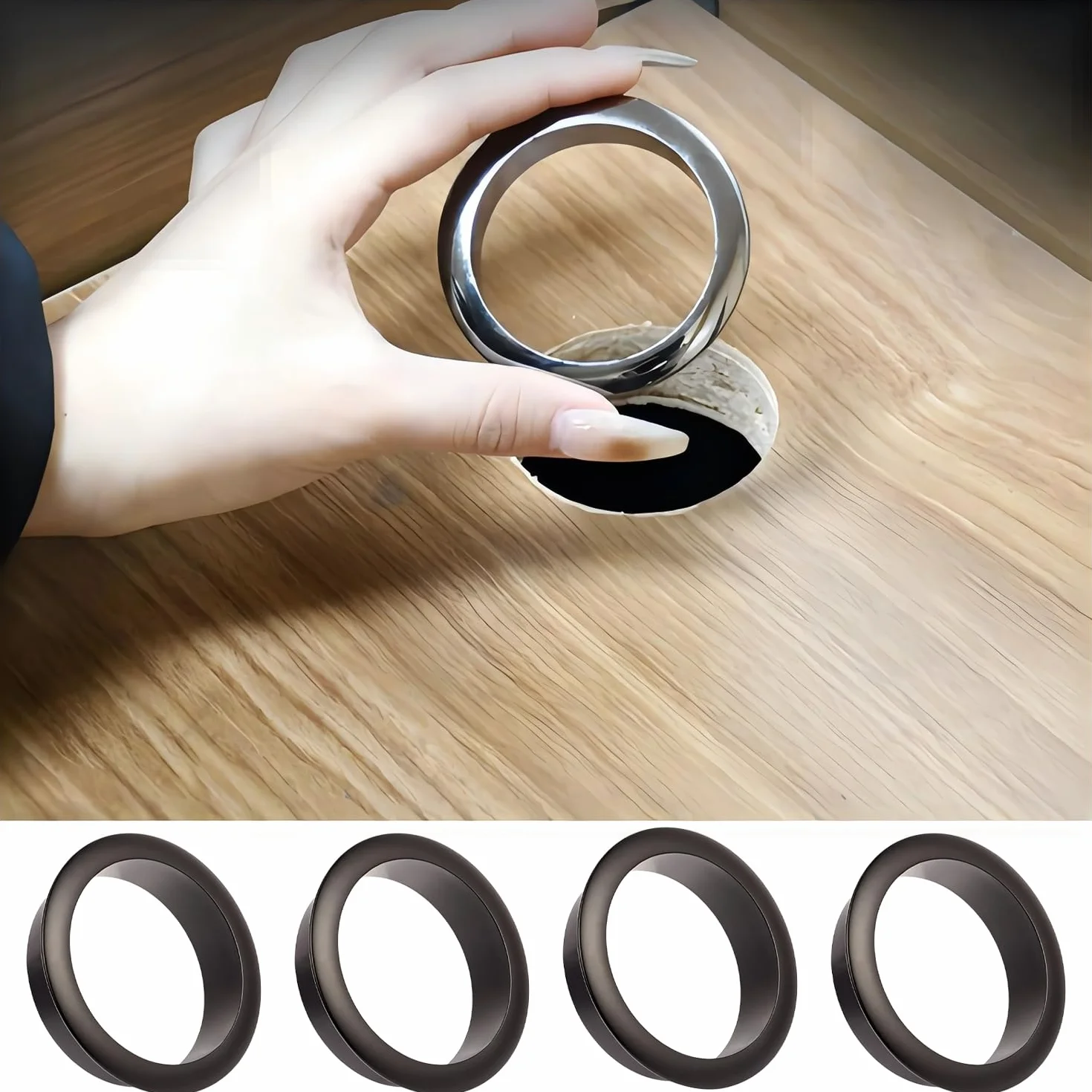 Qrity Pokrywa Kabla Otwór Biurko Przejście Średnica 1,2 Cal (30 mm) ABS PC Organizator