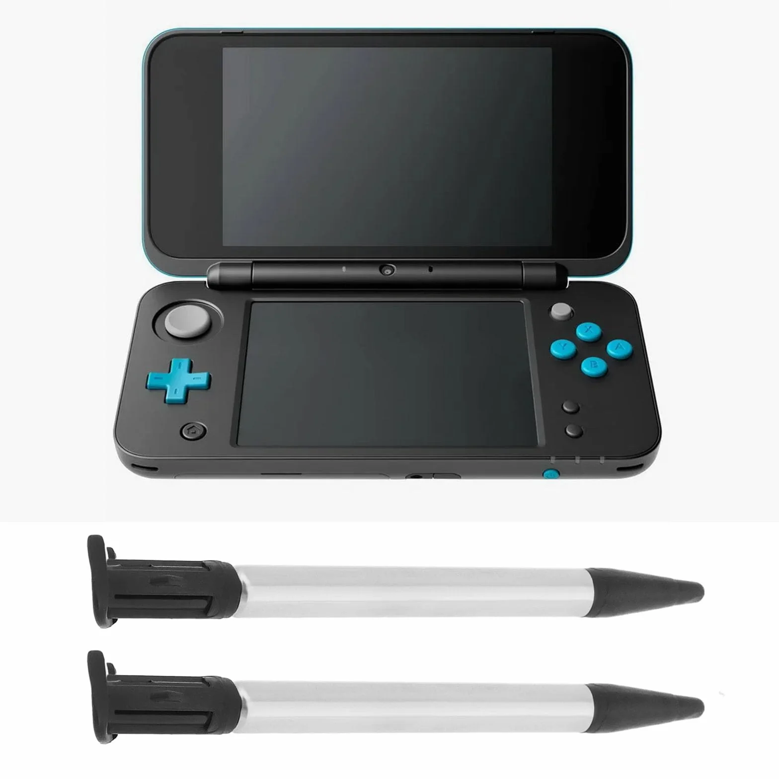 SG Store 4 szt. metalowy wysuwany rysik do gier Nintendo NEW 2DS XL