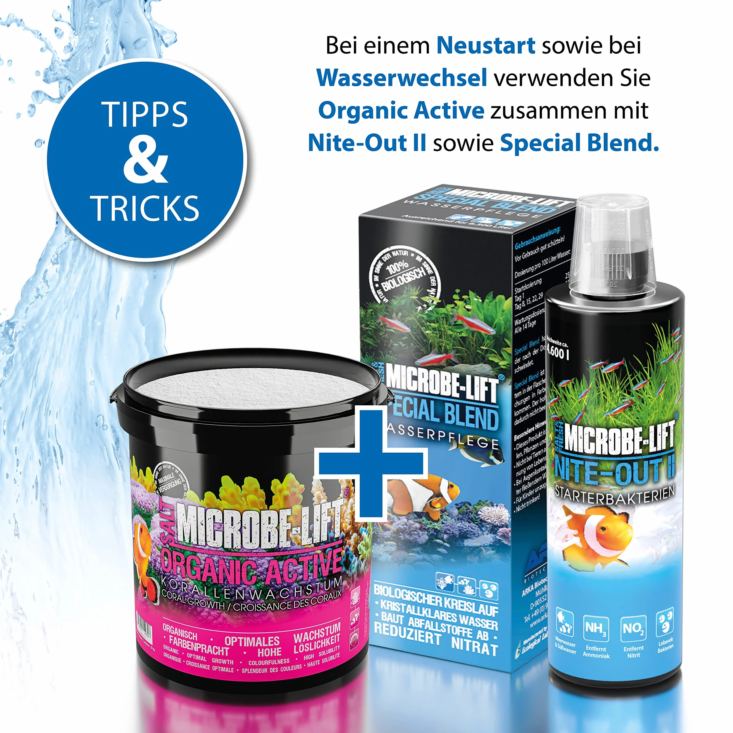 MICROBE-LIFT Organic Active Salt 10 kg porost koralowy