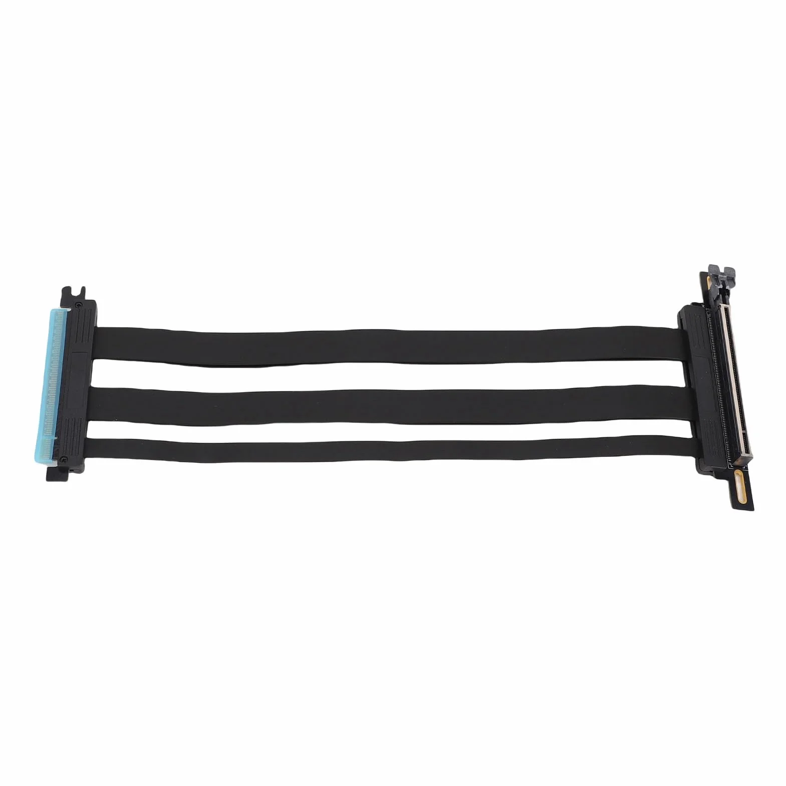 Generic Ekranowany Kabel Riser PCIe 5.0 X16 do RTX 4090 (Ti) Kabel Przedłużający 128 Gb/s do Obudowy Komputera PC Serwer o Małej Przestrzeni ITX Buduje się w Kolorze Czarnym (40cm) (30cm)