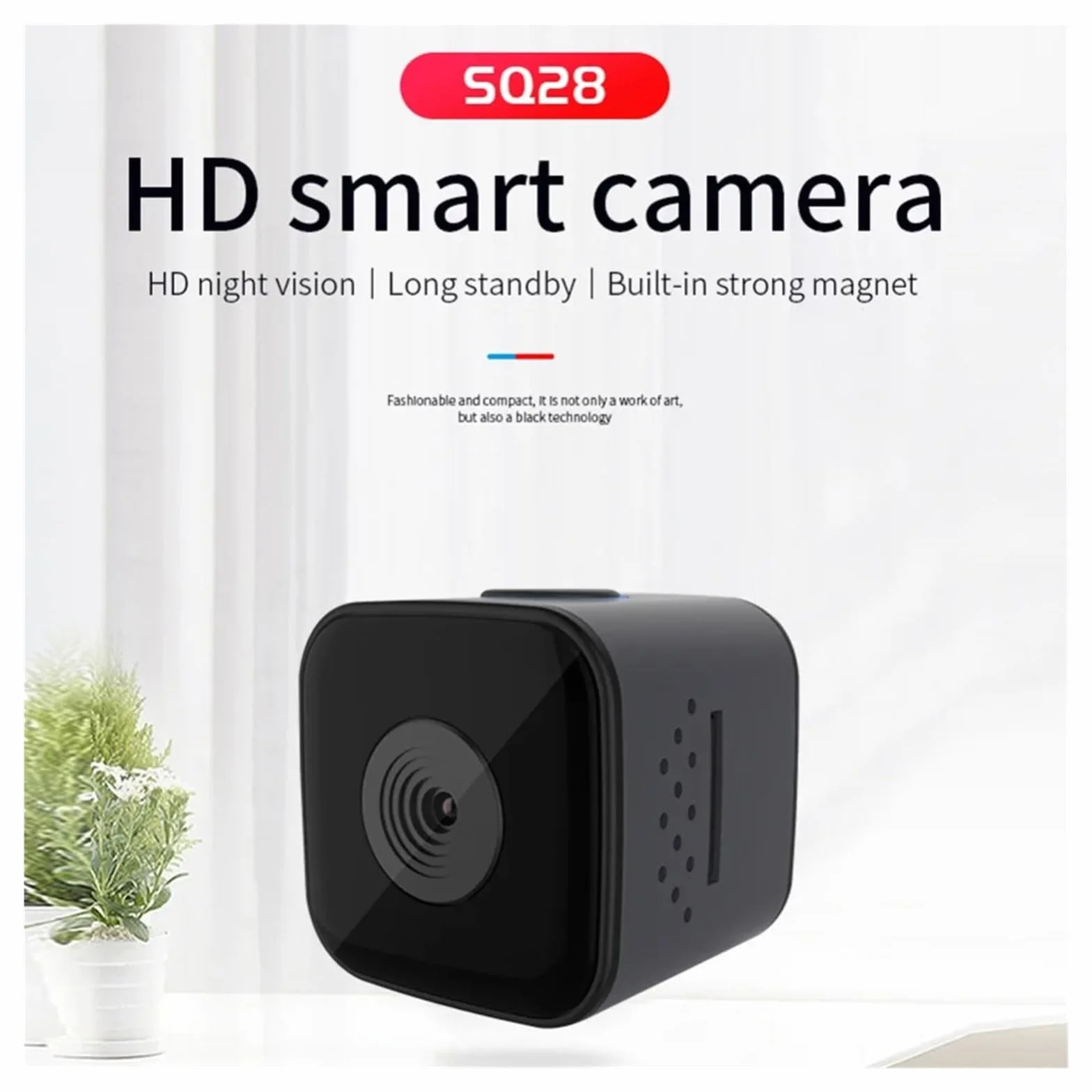 Kamera nasobna, SQ28 zewnętrzna wodoodporna kamera sportowa 1080p przenośny samochód Mini kamera DV lotnictwo wysokiej rozdzielczości mała kamera do bezpośredniego nagrywania(Single camera)