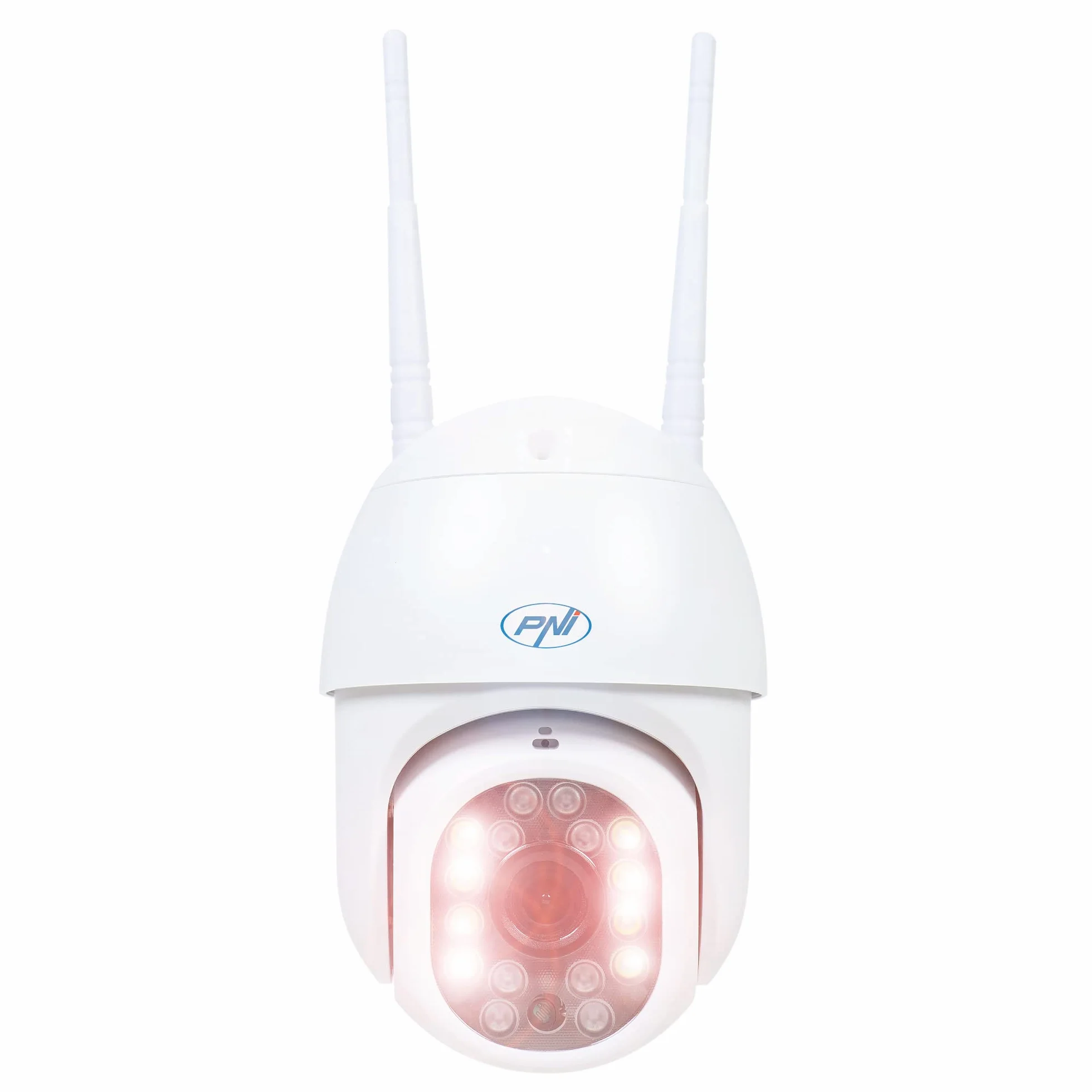 PNI 3-częściowy zestaw IP440 WiFi PTZ bezprzewodowa kamera do monitoringu wideo, 4 MP, zoom cyfrowy, gniazdo micro SD, samodzielna, alarm wykrywania ruchu, śledzenie ruchu