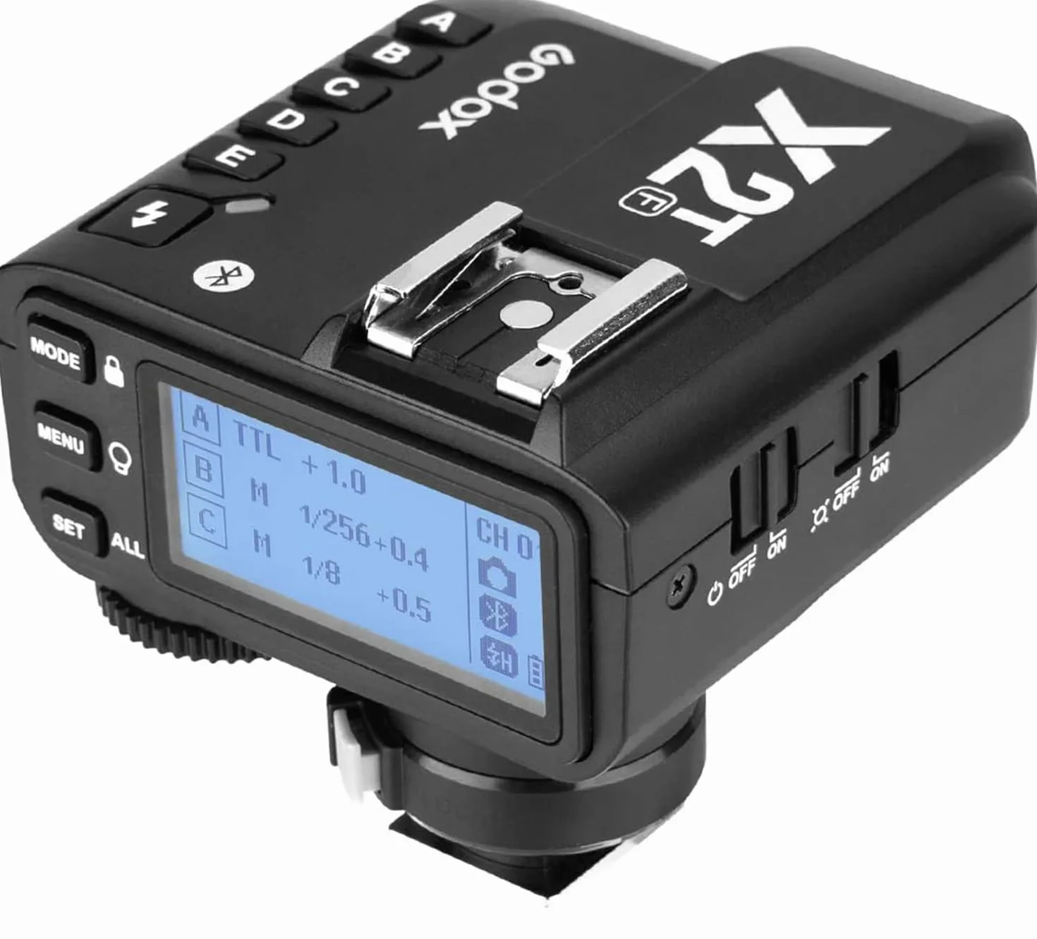 Godox X2T-F TTL Bezprzewodowe zdalne wyzwalacze HSS 1/8000s do kamery FUJIFILM, połączenie Bluetooth może być szybkie ustawienie