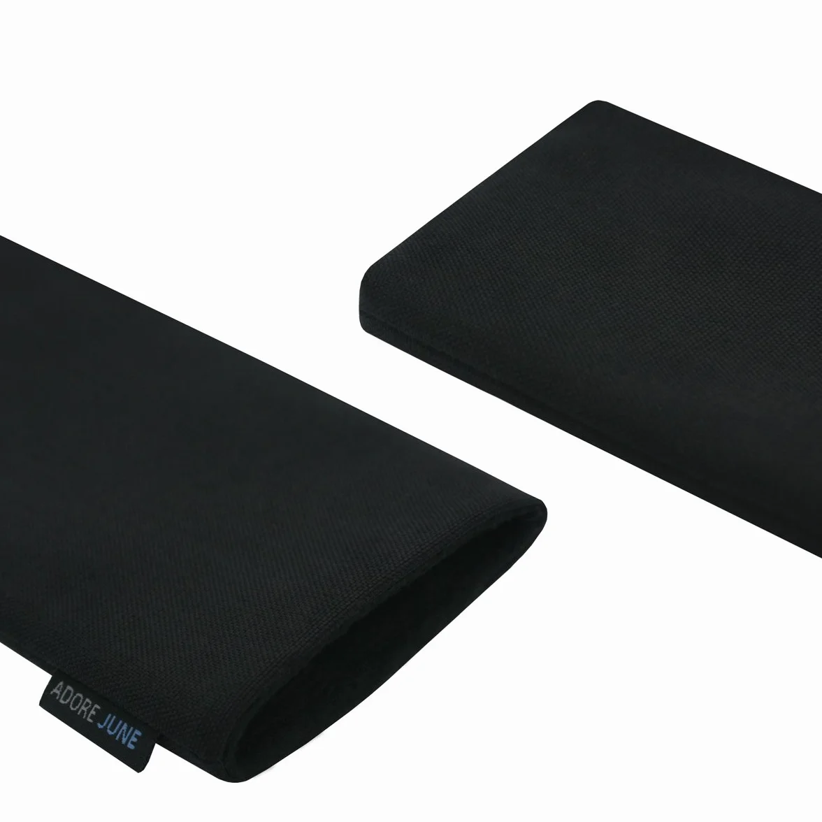 Adore June Classic Black Ochronny Pokrowiec kompatybilny z Galaxy S23 Ultra/Galaxy S22 Ultra, wytrzymały zestaw tekstylny z wyświetlaczem czyszczącym