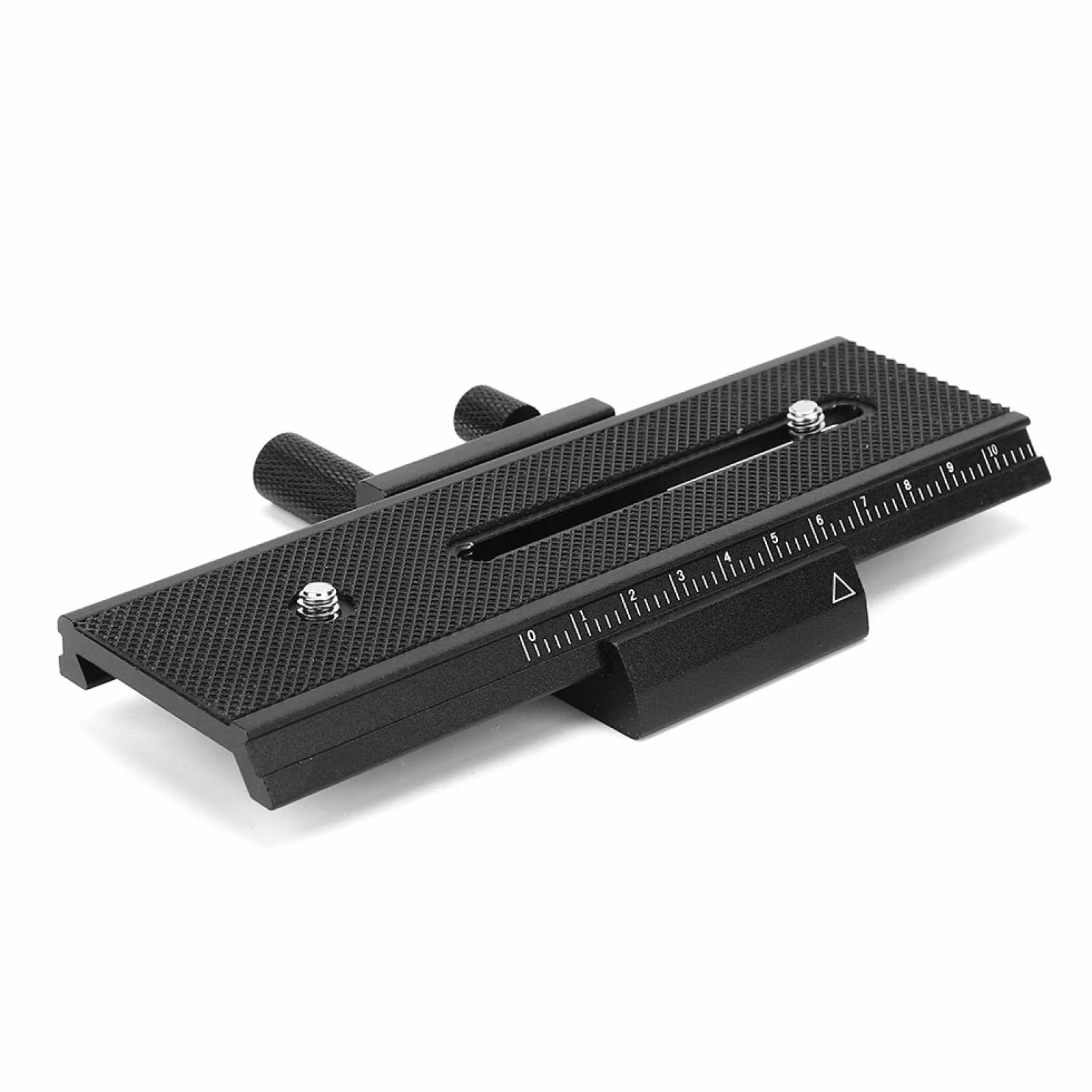 2-kierunkowy suwak Elerose do zdjęć makro 1/4-calowy śrubowy suwak kontrolera Quick Release do aparatów Canon, Nikon i Sony DSLR