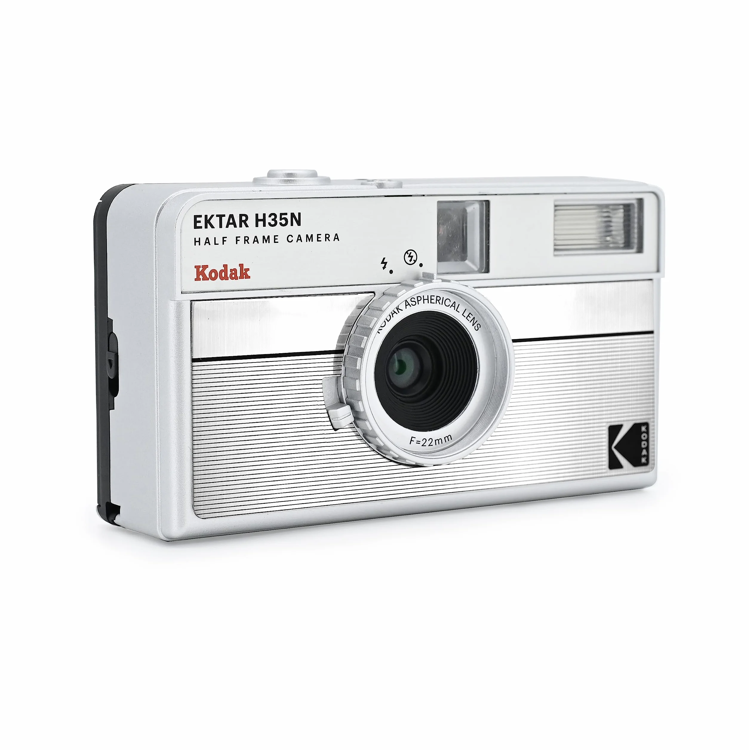 KODAK EKTAR H35N półramkowa kamera filmowa, 35 mm, wielokrotnego użytku, bez ostrości, funkcja żarówki, wbudowany filtr gwiazdkowy, powlekany ulepszony obiektyw (folia i bateria AAA nie są dołączone)