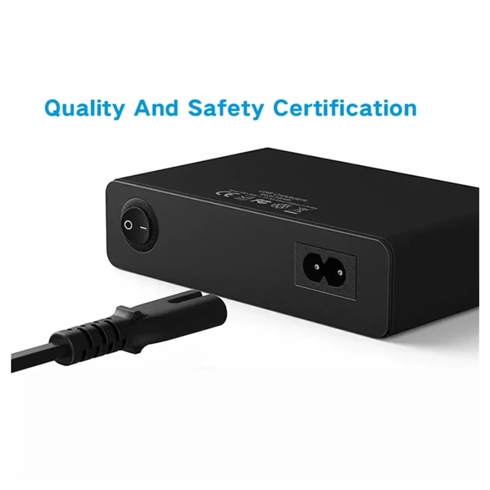 Stacja ładująca USB Wieloportowa Ładowarka USB Stacja Ładująca O Mocy 65 W. Wieloportowa, Podróżna Szybka Ładowarka Ścienna(Color:65W White 10 Port)