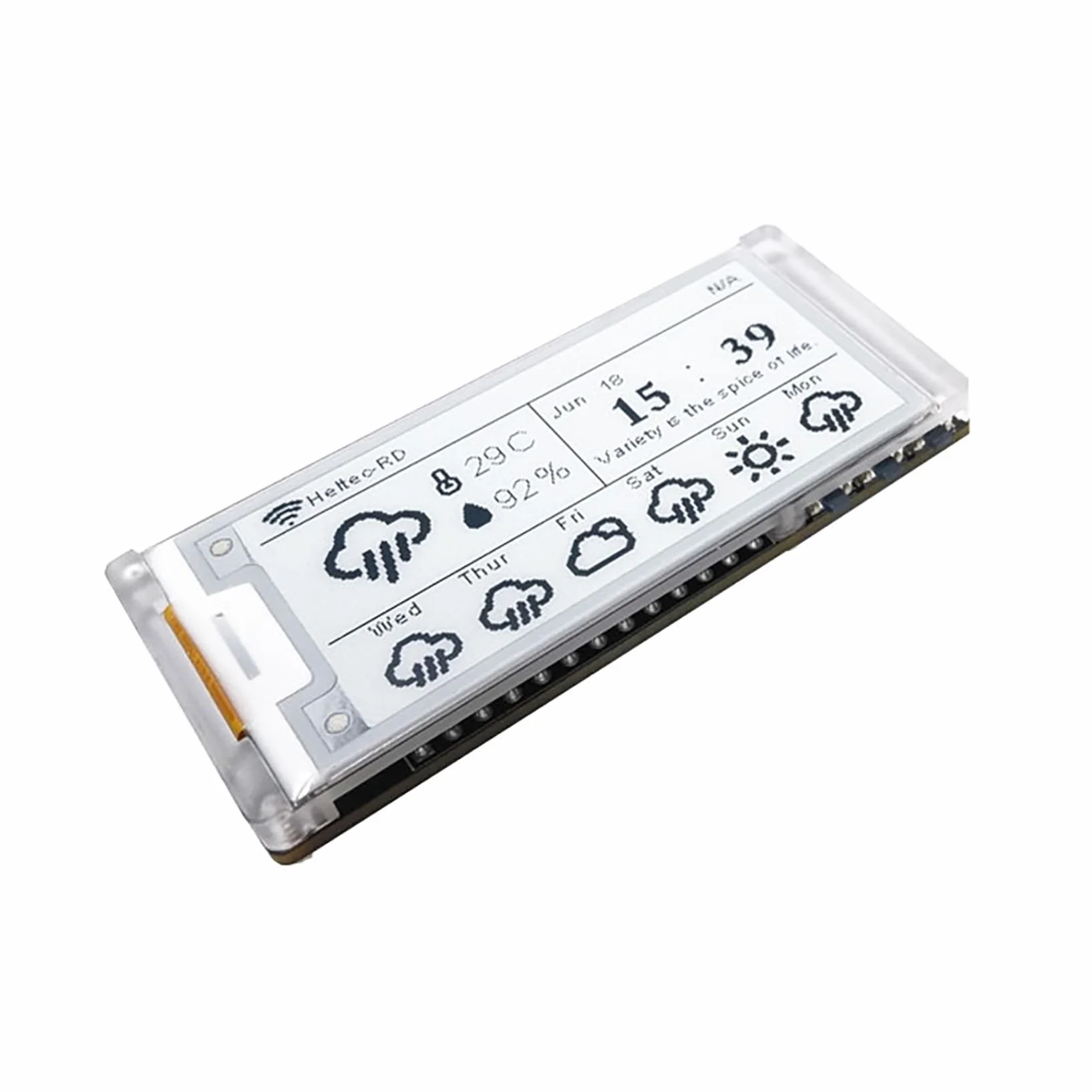 Meshtastic 5.4 cm czarny biały e-ink inteligentny wyświetlacz SX1262 LoRa Chip ESP32-S3R8 zestaw rozwojowy IoT 902-928 MHz z BLE WiFi kompatybilny z Arduino