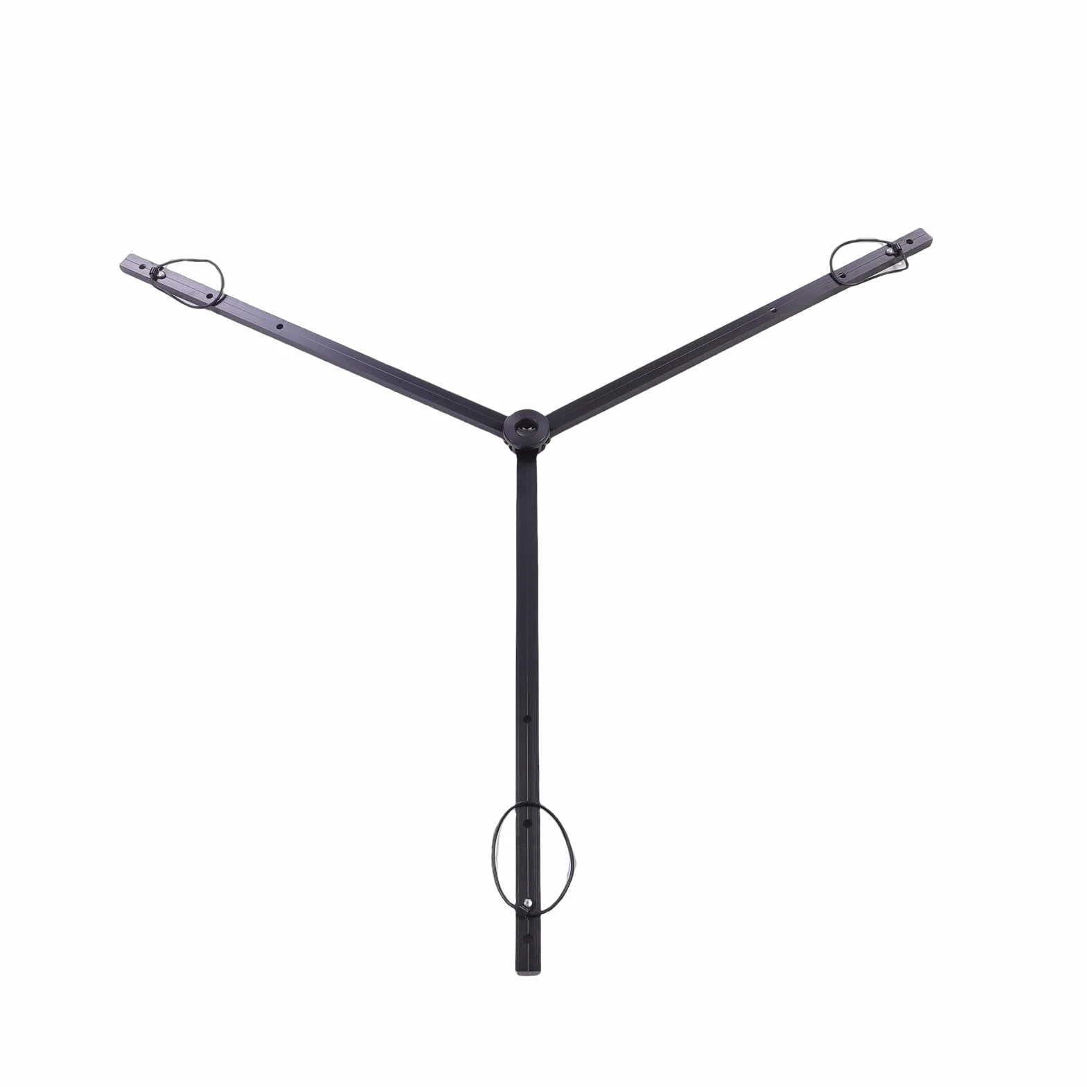 FTVOGUE Stabilizator Statywu, Nogi z Anodyzowanego Aluminium, Składane 60 Cm do Sprzętu Fotograficznego i Geodezyjnego, ze Wzmocnionymi Nóżkami O Loop na Nierównym Terenie