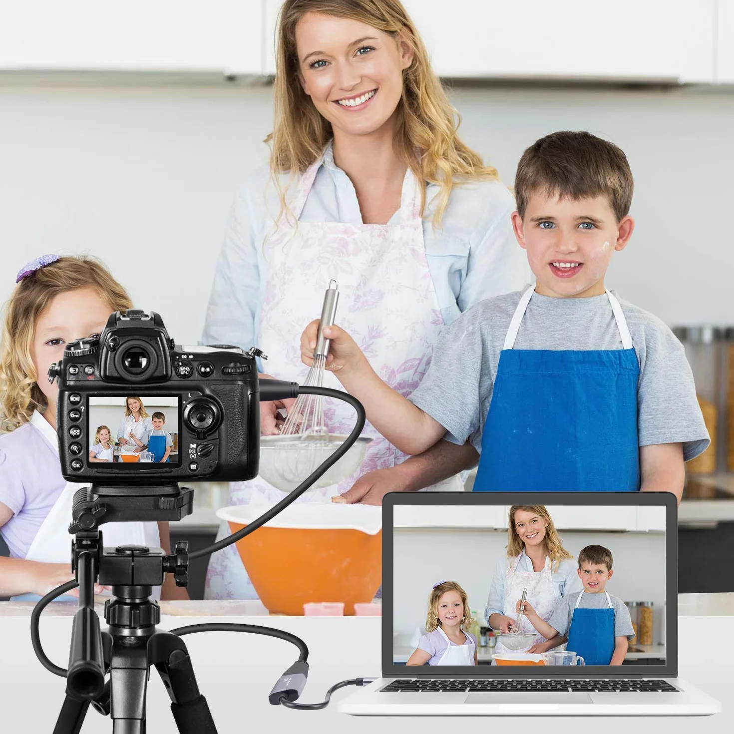 Karta przechwytywania wideo, karta 4K Cam Link karta przechwytywania HDMI na USB, pełne urządzenie do przechwytywania wideo 1080P do gier, przesyłania strumieniowego, kompatybilna z systemem Mac OS