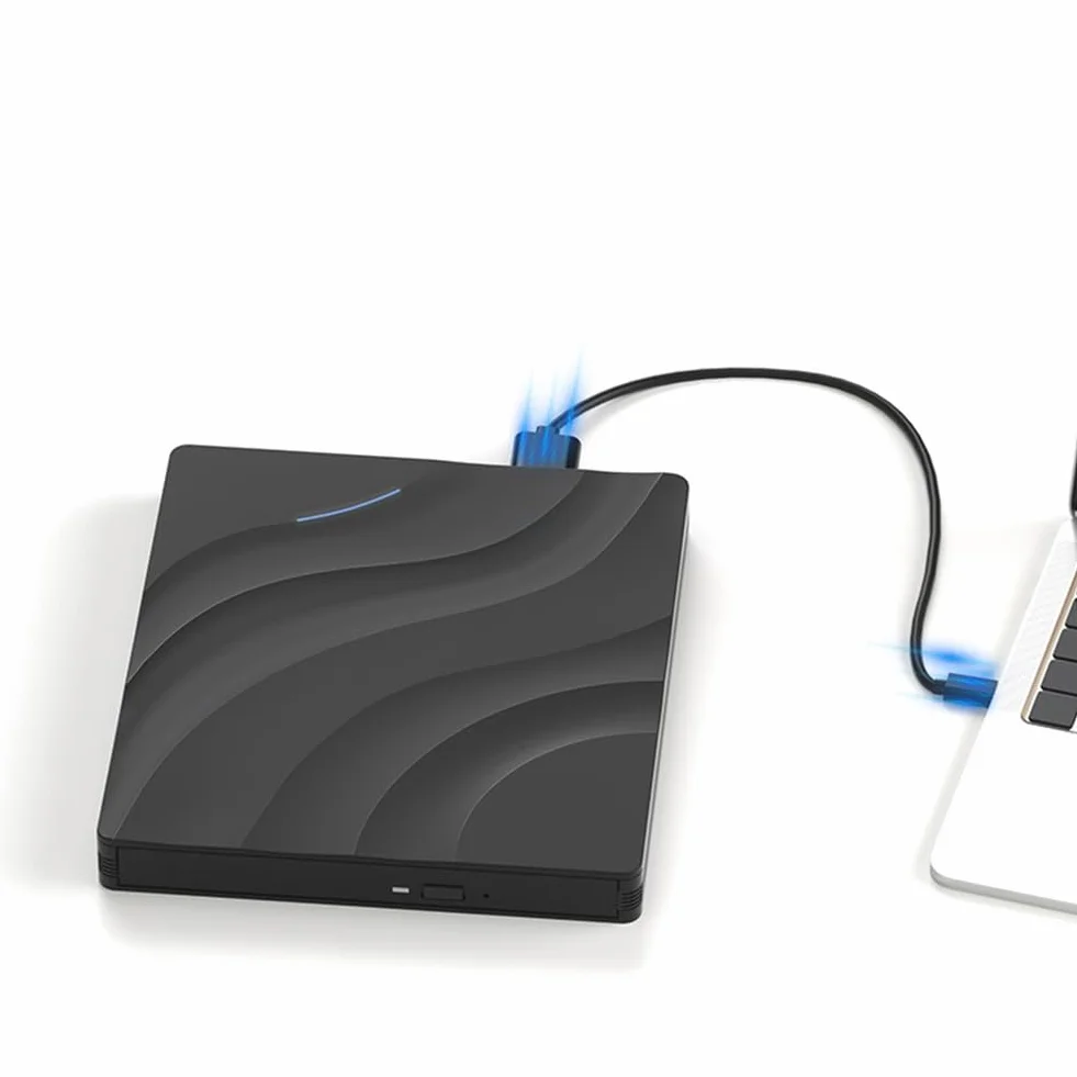 Przenośny zewnętrzny czytnik Blu-Ray BD-Combo 3D USB 3.0 z odtwarzaczem CDDVD nagrywarka do laptopa PC komputera laptopa