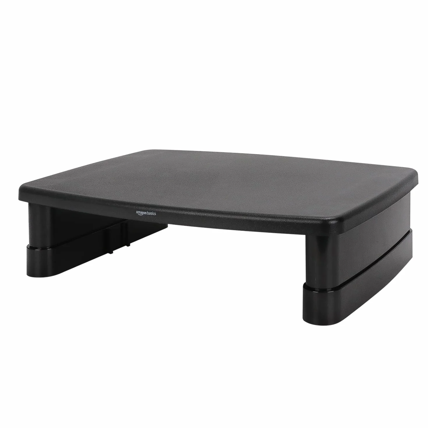 Amazon Basics Regulowany Stojak na Monitor Komputerowy 10 kg Czarny