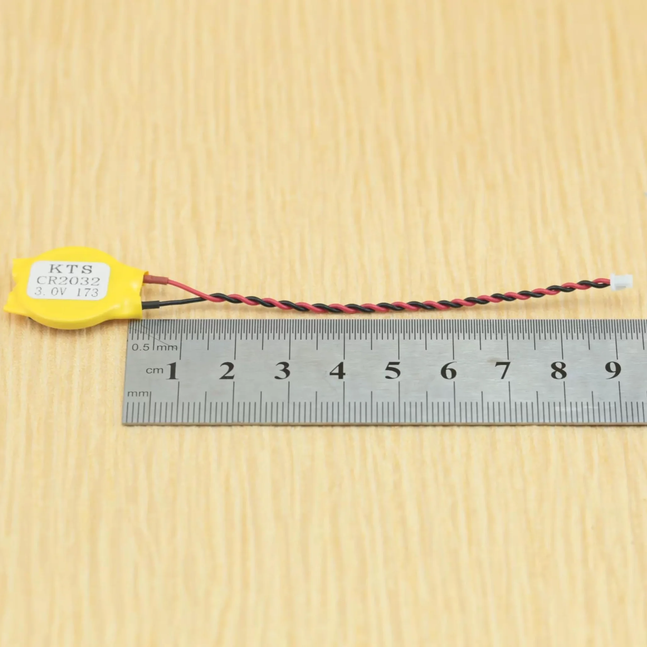 Bateria BIOS CR2032 CMOS G07 3V wtyczka 2-biegunowa kabel do laptopa PC