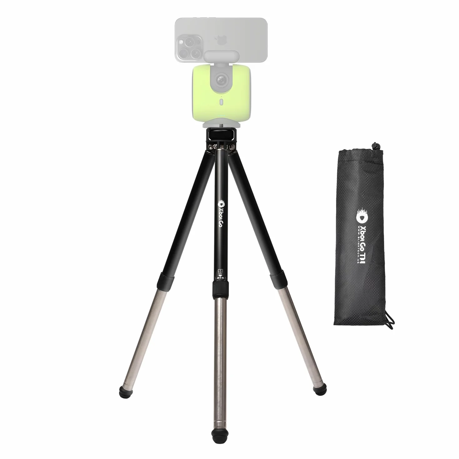Aktualizacja statywu T1, wysokość 1,1 m, nośność 3 kg, lekkie aluminium, kompatybilny z XbotGo Chameleon Sports Gimbal, bardzo szybki montaż, łatwy montaż, przenośny
