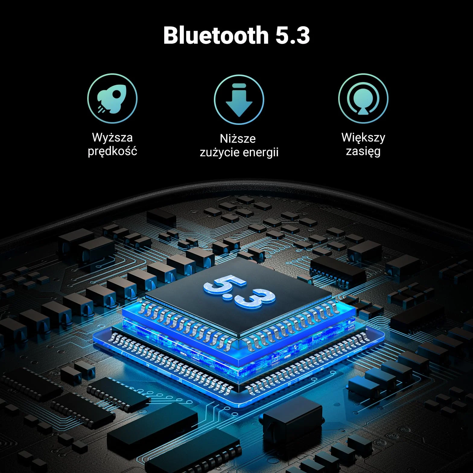 UGREEN Lotniczy aptX Bluetooth 5.3 Nadawca z Dodatkowym Podwójnym 3.5 mm AUX Adapterem, Adapter Bluetooth dla dwóch słuchawek, takich jak Airpods, 2 w 1 Bluetooth Nadawca i Odbiorca Kompatybilny z TV