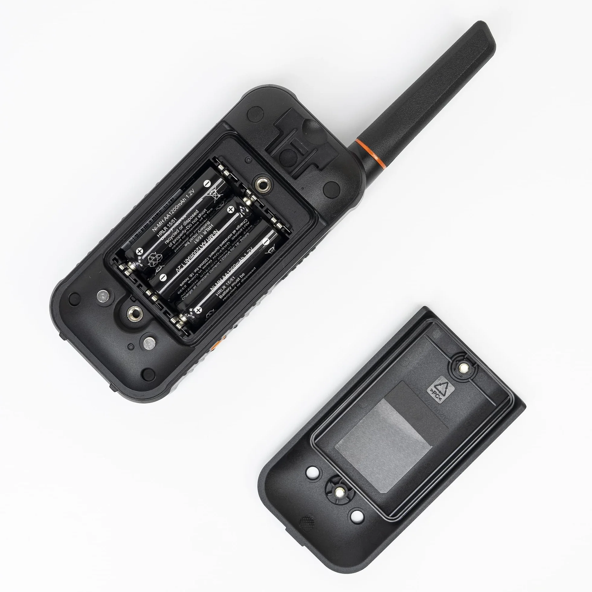 Przenośna stacja radiowa PNI PMR R80 PRO, zestaw 2 sztuk, 0,5W, 16 kanałów, Wodoodporna IP67, z latarką LED, przyciskiem SOS, VOX, USB-C