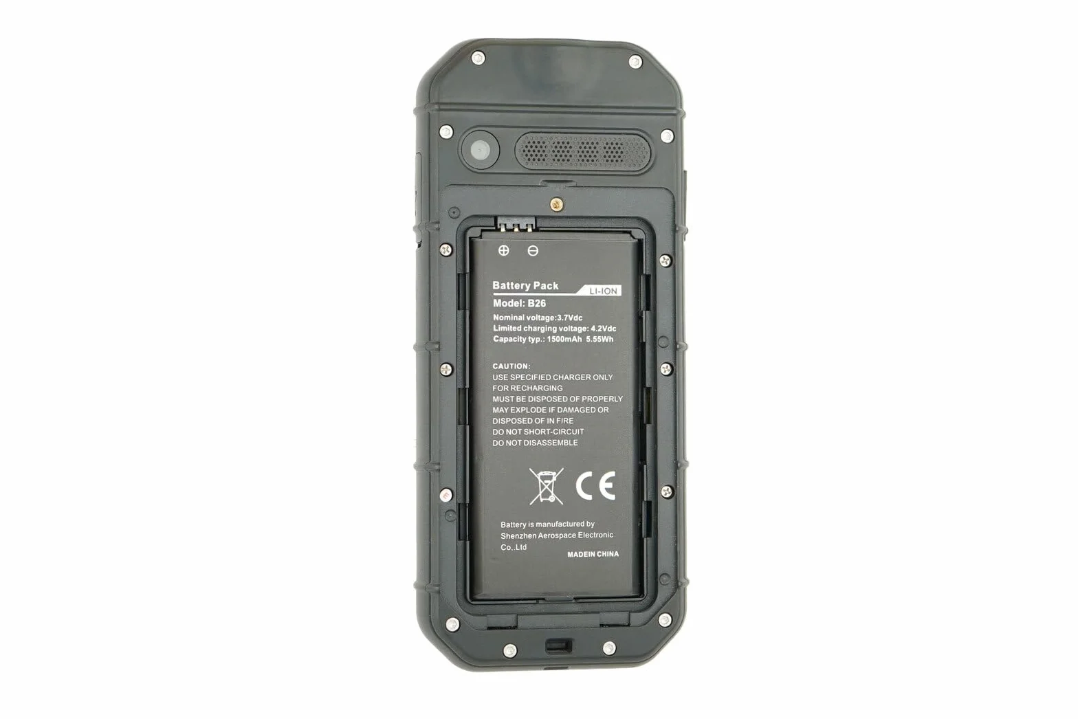 caseroxx Bateria litowo-jonowa do telefonu komórkowego kompatybilna z Cat B26, zapasowa bateria do Twojego telefonu (1500 mAh)