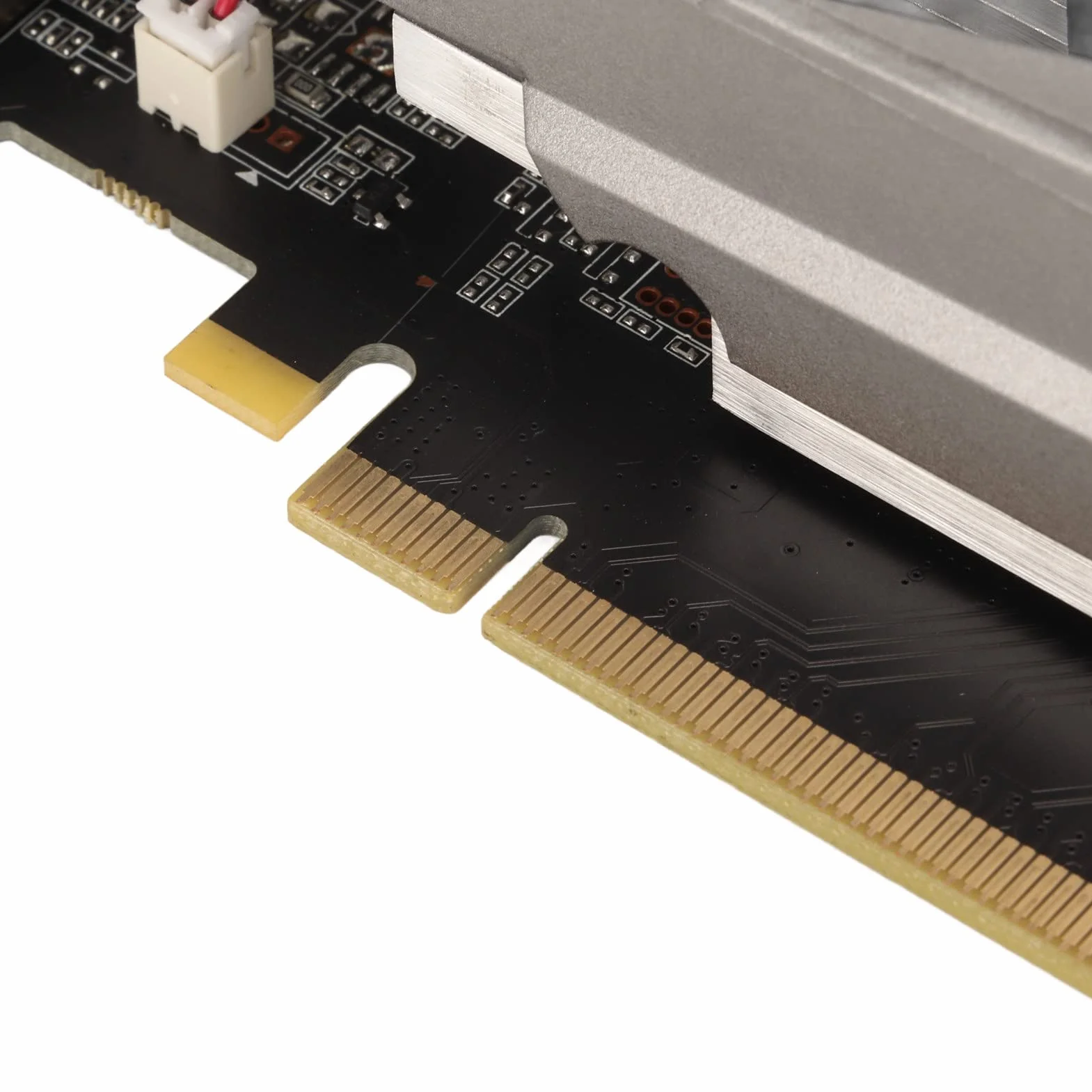 GTX550Ti 8GB GDDR5 128-bitowa Karta Graficzna do Gier, PCI Express 2.0 z Dwoma Wentylatorami Komputer PC Karta Graficzna do Gier Wideo z HDMI VGA DVI, rozdzielczość 2560x1600