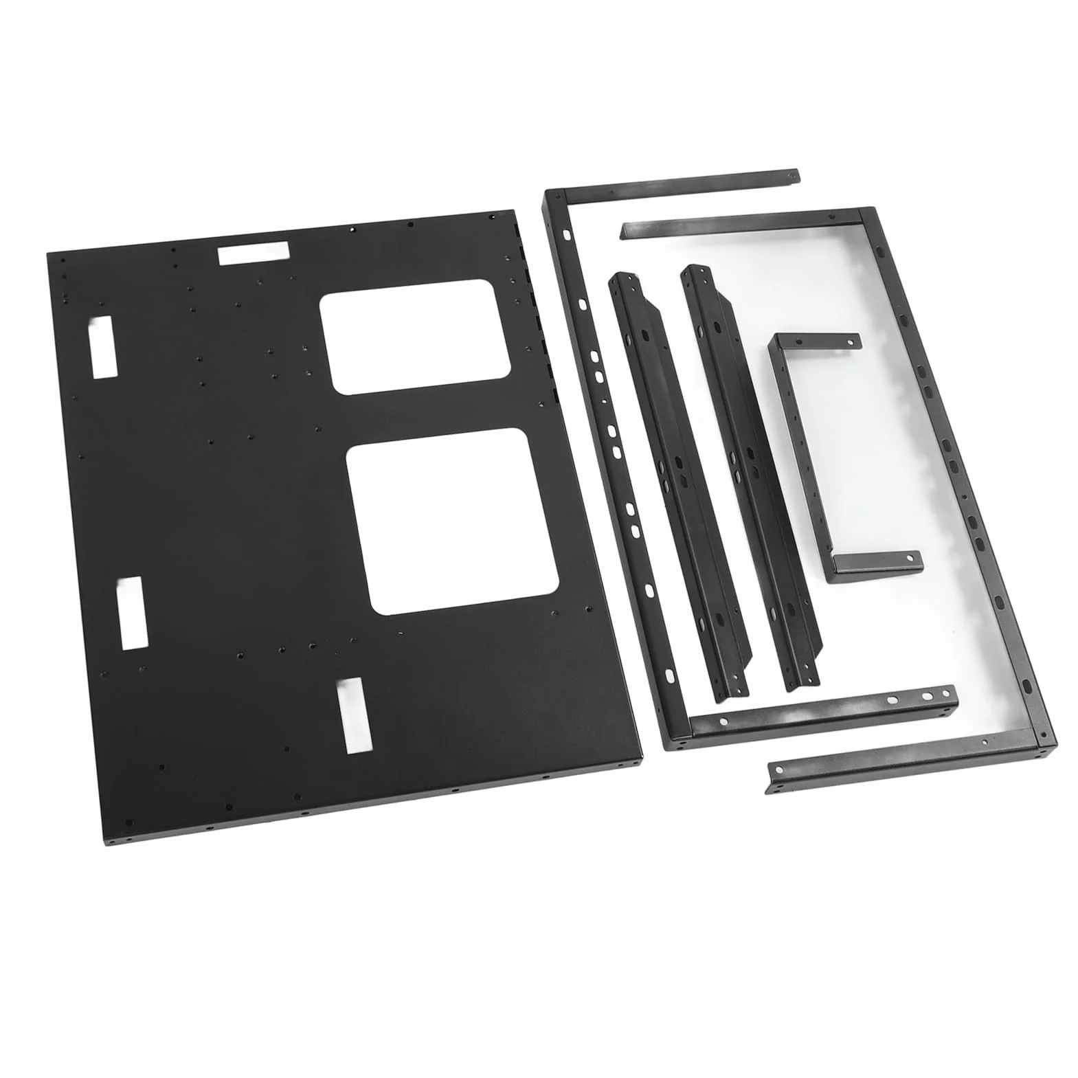 Yctze ATX Otwarta Obudowa dla Eatx, MATX, ITX Monety - Stojak na Komputery do Gier z Podparciem Chłodzenia dla Podwójnych Kanałów X79/x99