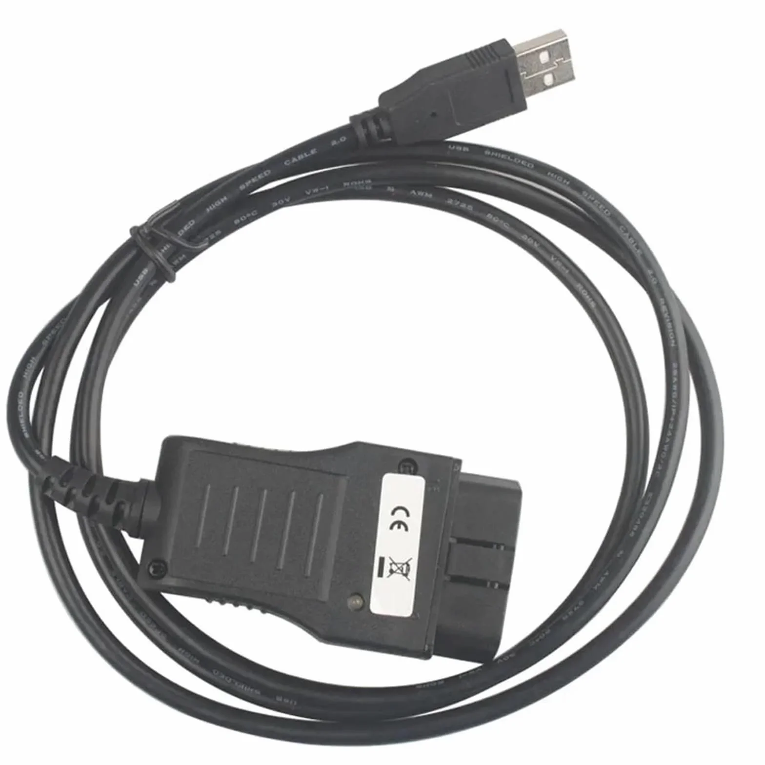 Kabel diagnostyczny Commander 3.6 OBDII OBD2 Kabel Czytniki kodów Narzędzia do skanowania z oprogramowaniem CD