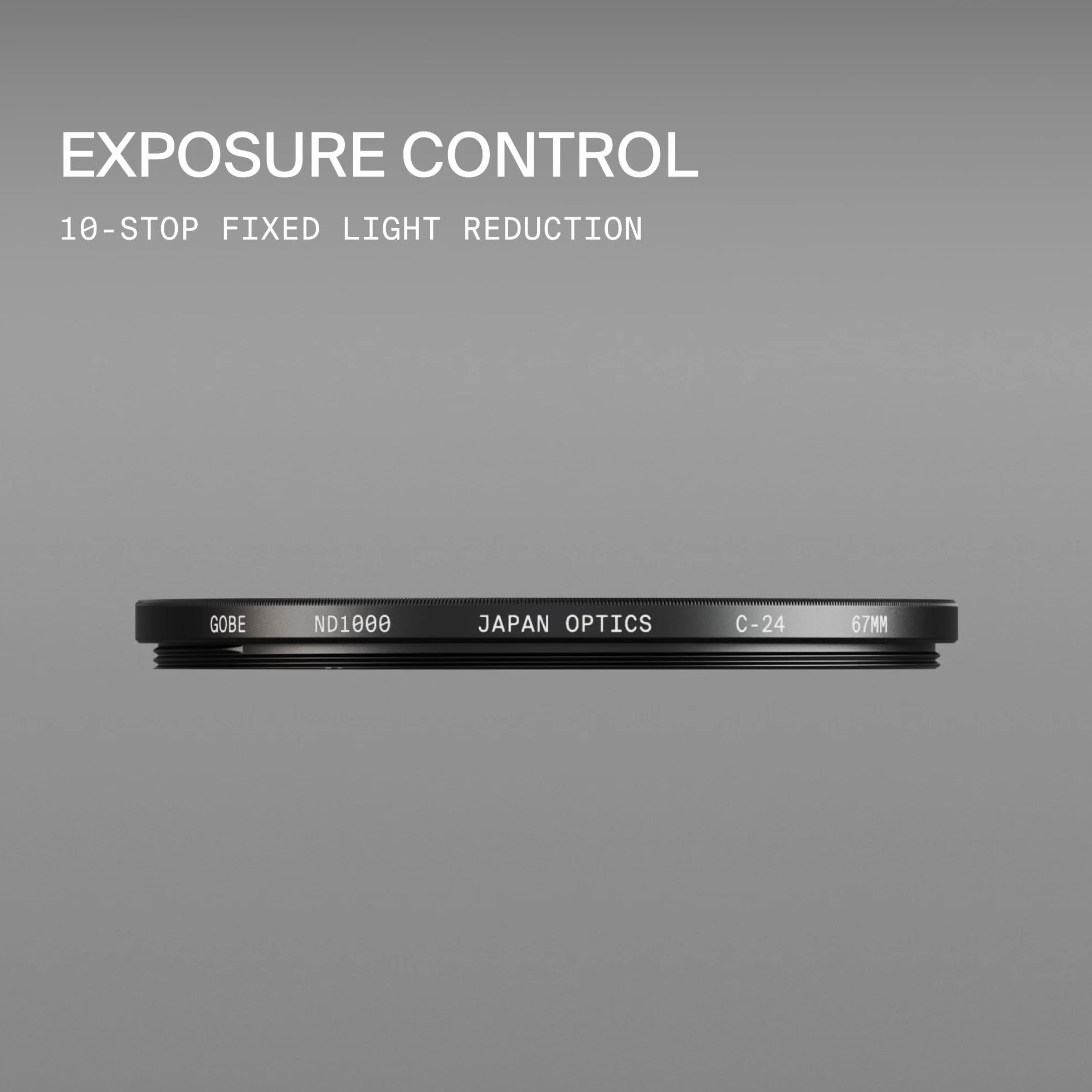 Gobe 82mm filtr szary ND1000 (10 stopni) do obiektywu
