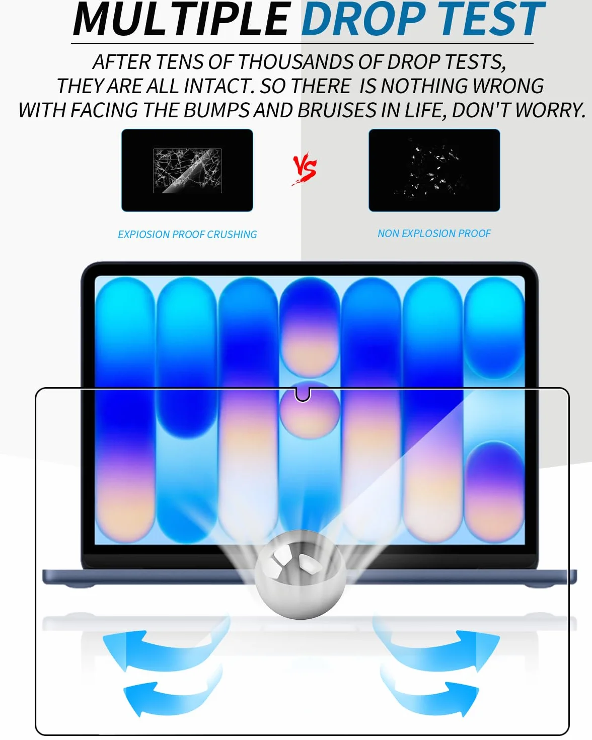 Folia ochronna na ekran MacBook Neo 13 cali Yystao PET HD Ultra-przezroczysta antyodblaskowa