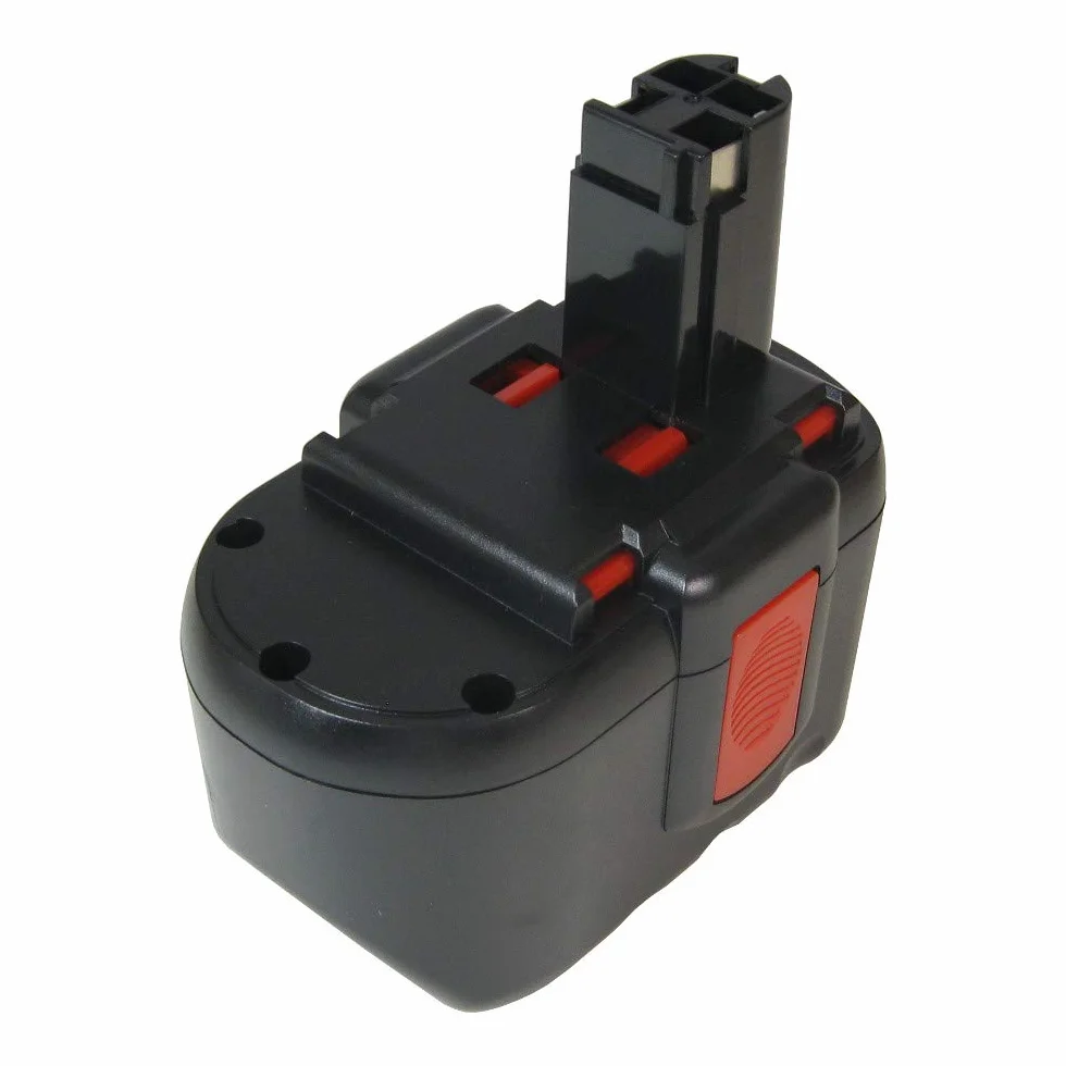 Wysokowydajna bateria Ni-MH, 24 V, 3000 mAh, zamiennik do akumulatorów Bosch 2607335280, 2607335445, 2607335446, 2607335448, 2607335509, 2607335510, 260735510, 2607335510, 260735733355337, 2607335538,