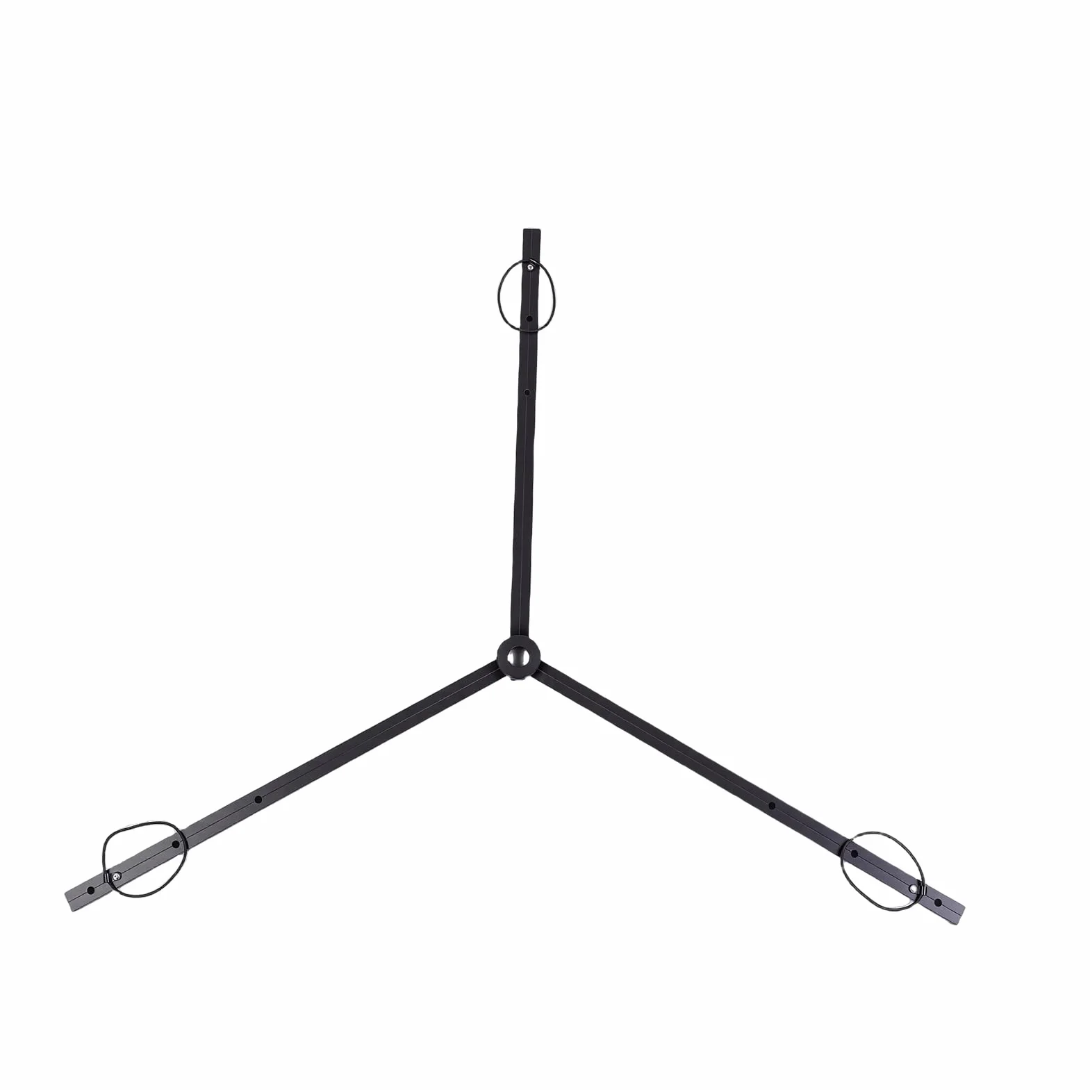 SIXRUN Aluminiowy Stabilizator Statywu, Składana Prowadnica Podłogowa Stabilizatora Statywu z Anodowanymi Nogami, Rozmiar Po ZłOżeniu 60 Cm, Podpórka Pod Stopy Typu O Loop do Sprzętu Fotograficznego i